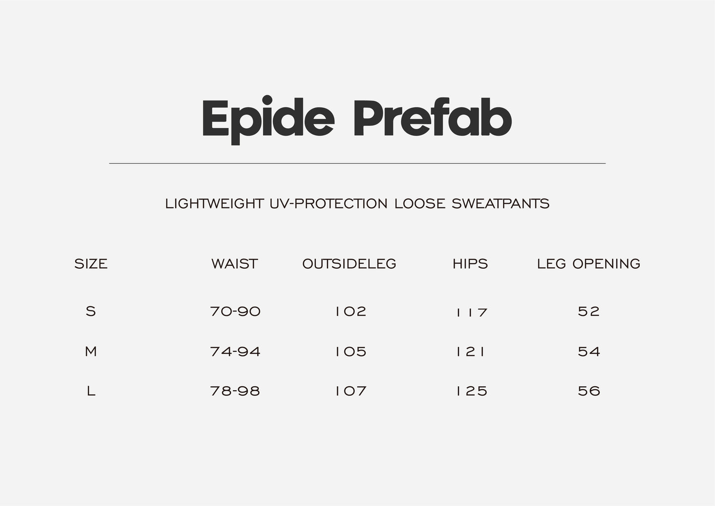 Lightweight UV-Protection Loose Sweatpants