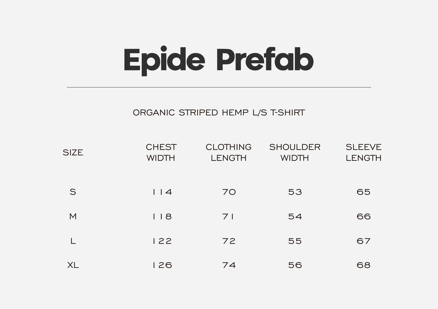 Organic Striped Hemp L/S T-shirt