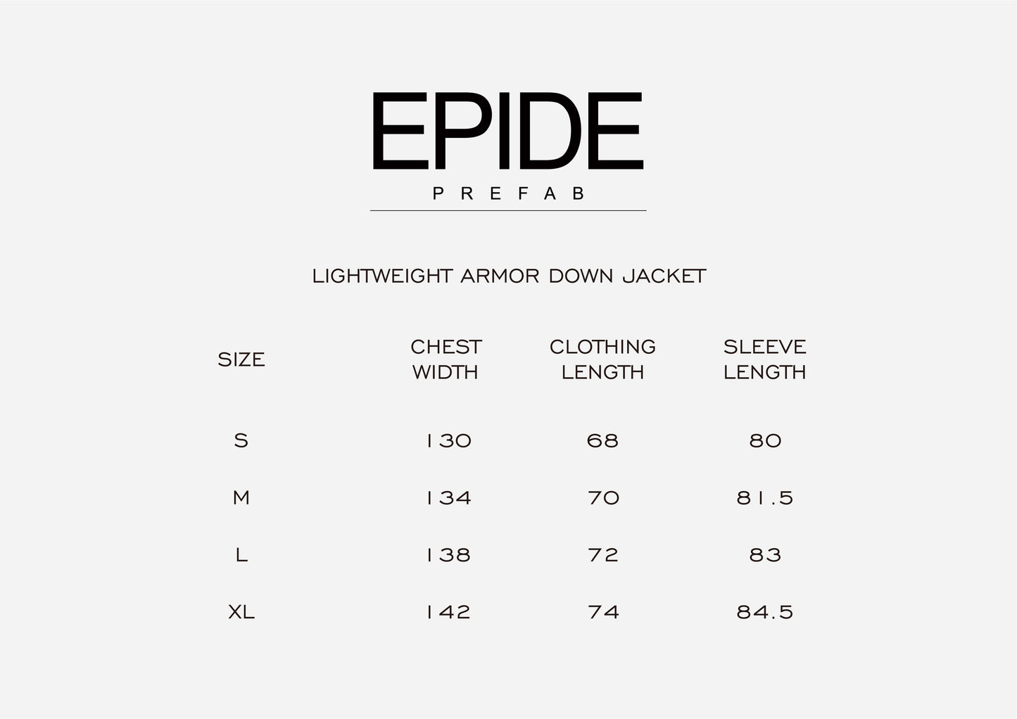 Lightweight Armor Down Jacket