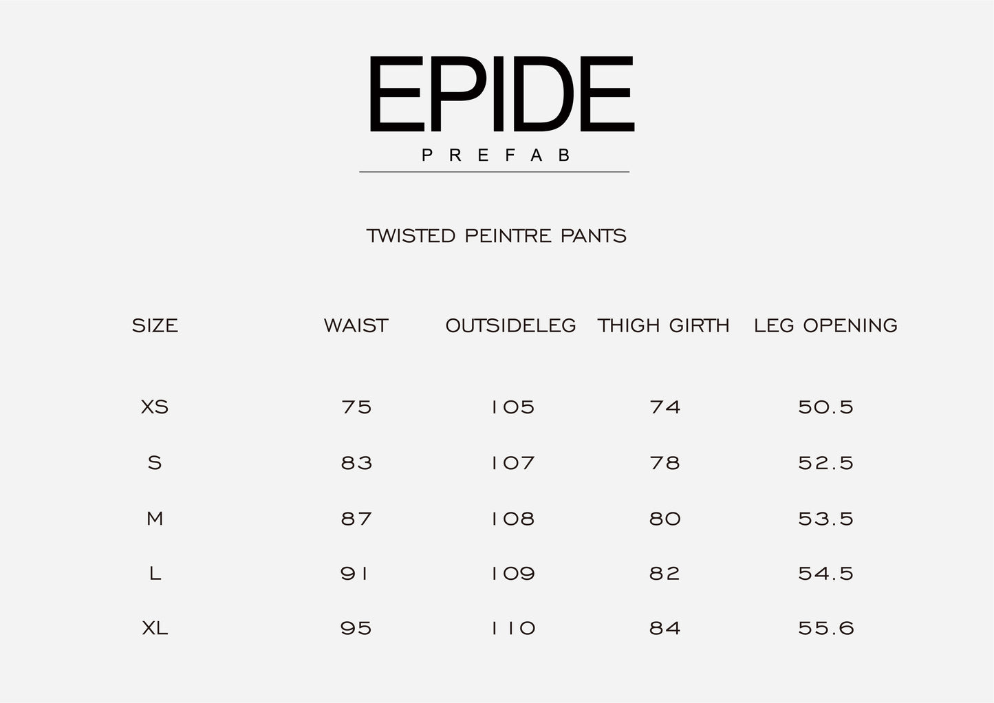 Twisted Peintre Pants