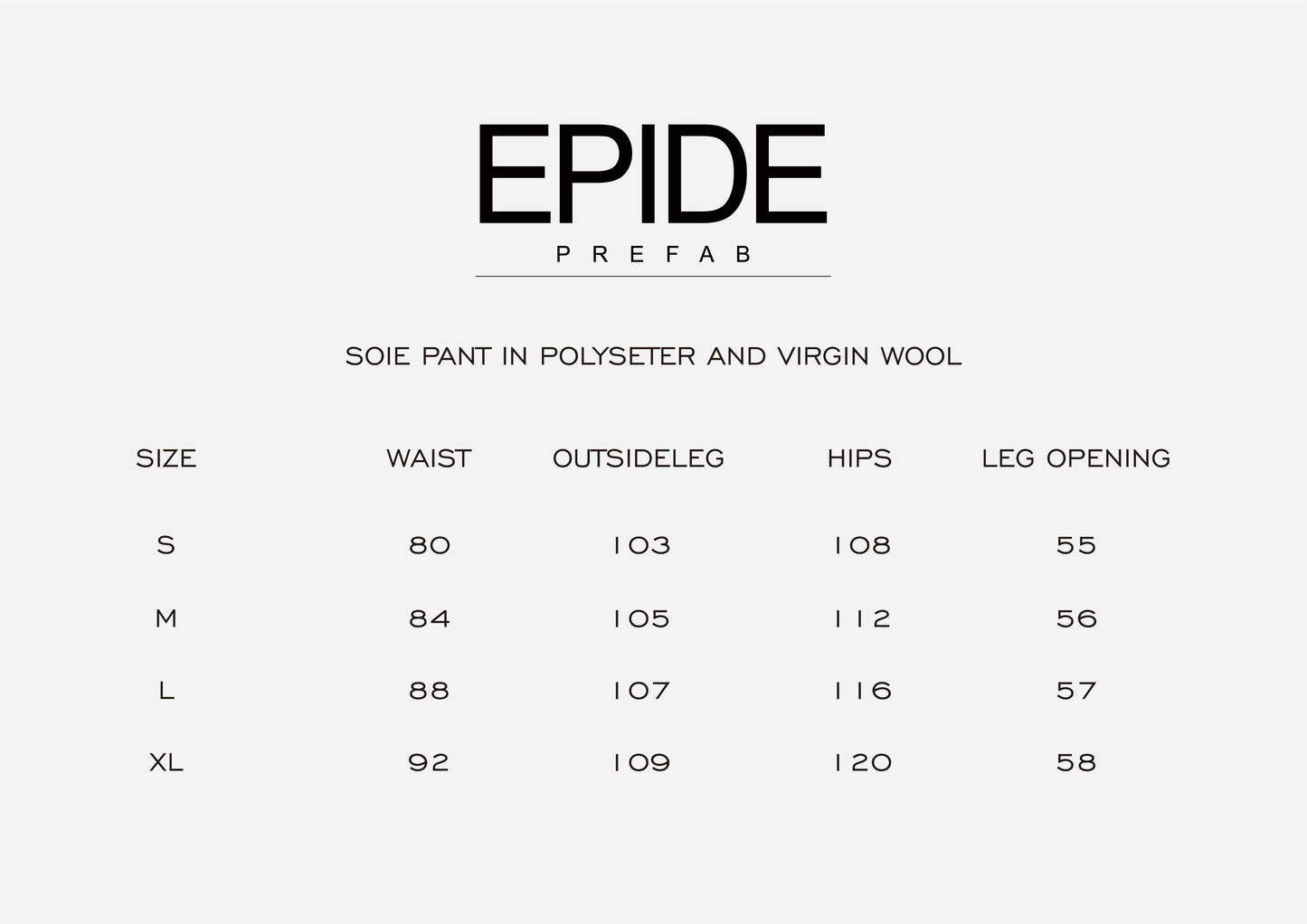 Soie Pant in Virgin Wool