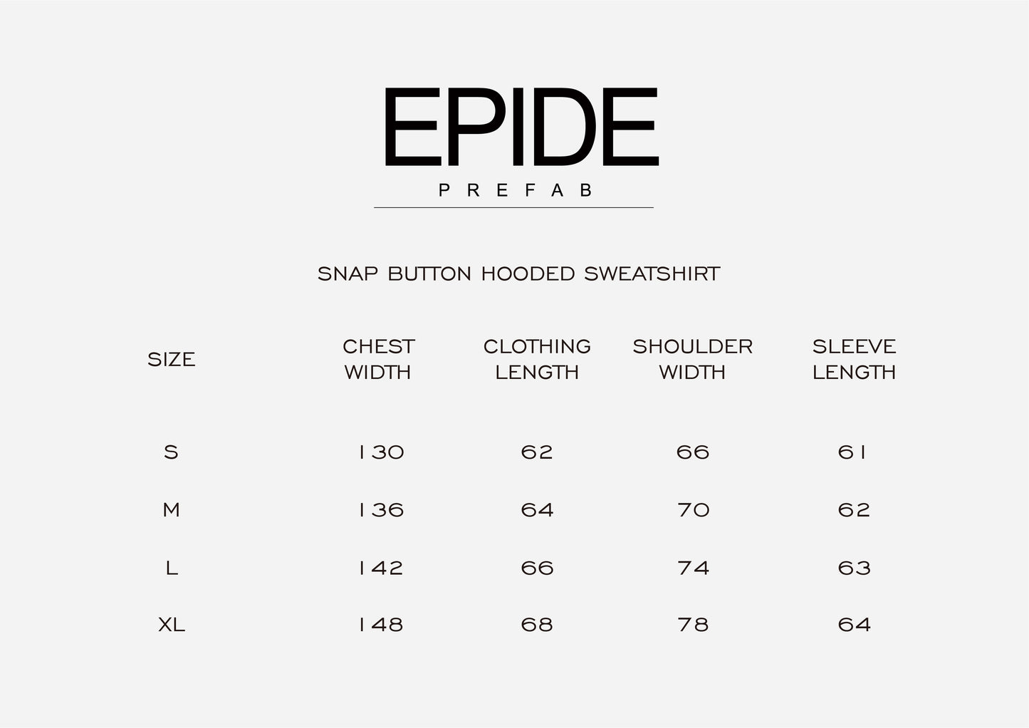 Snap Button hooded Sweatshirt