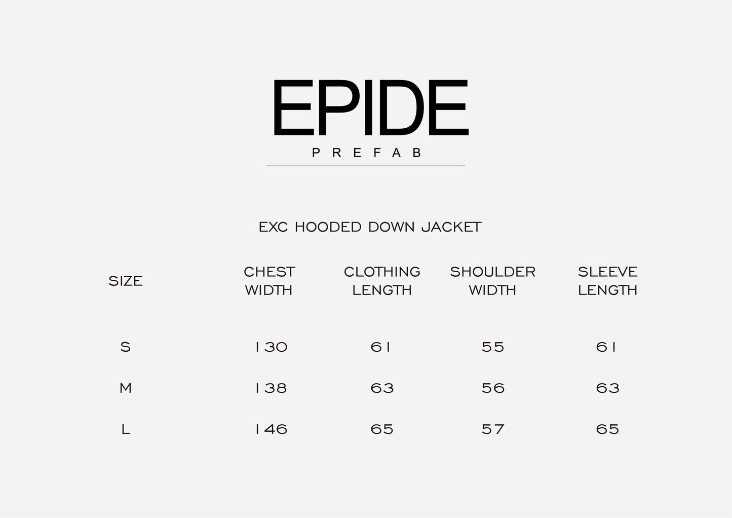 EXC Hooded Down Jacket