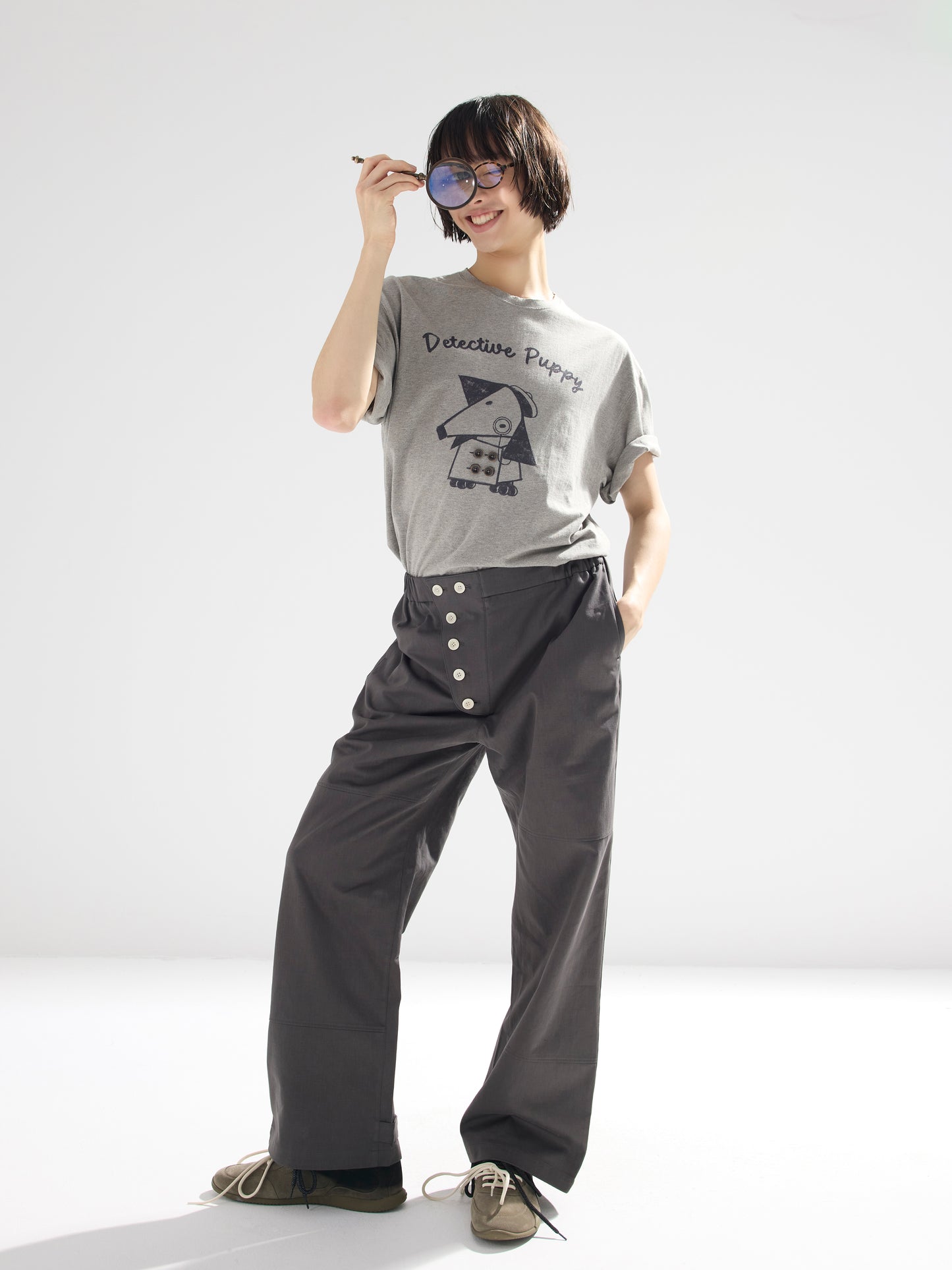 Double Breasted Puppy T-shirt