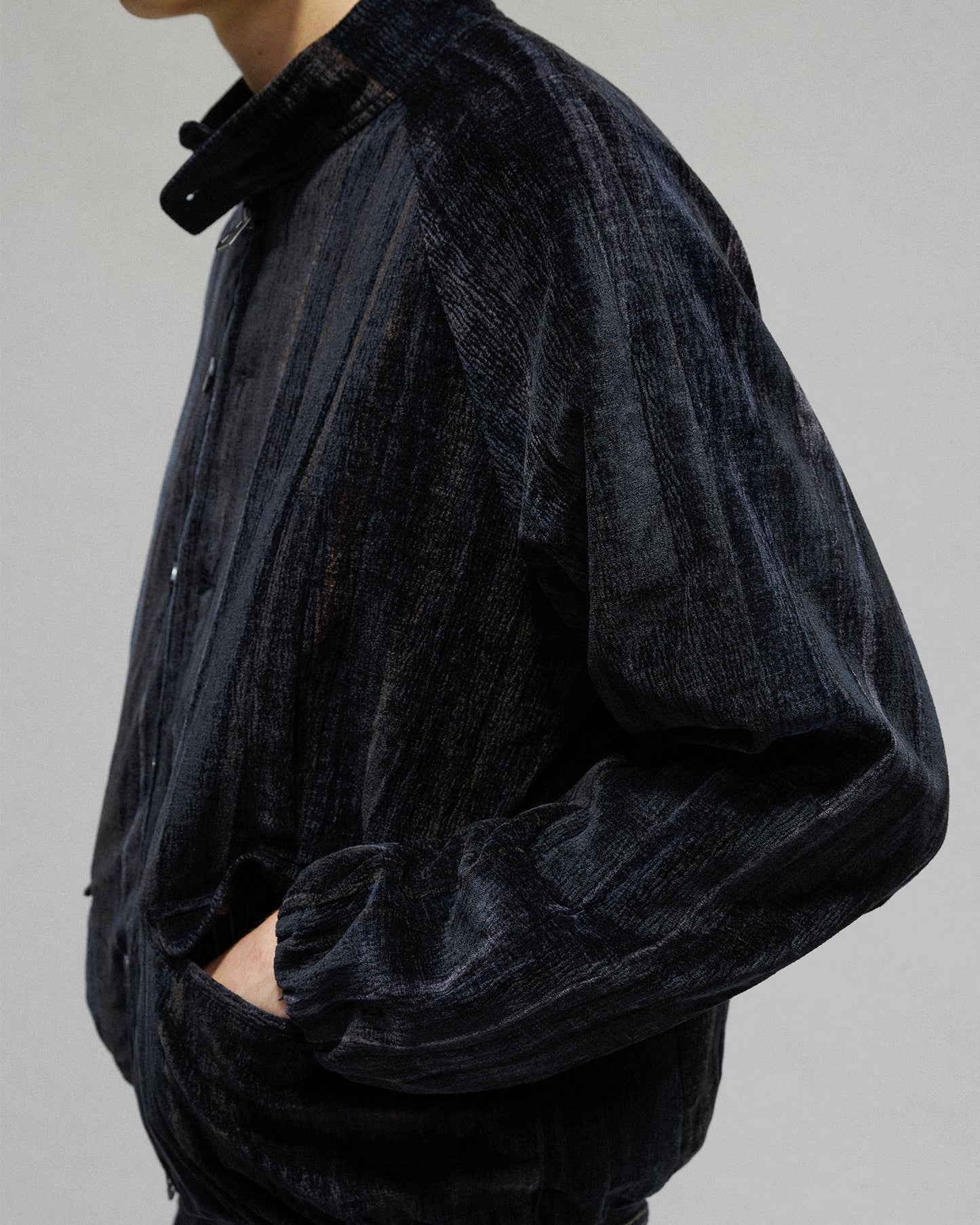 Dyed Velvet Hunt jacket