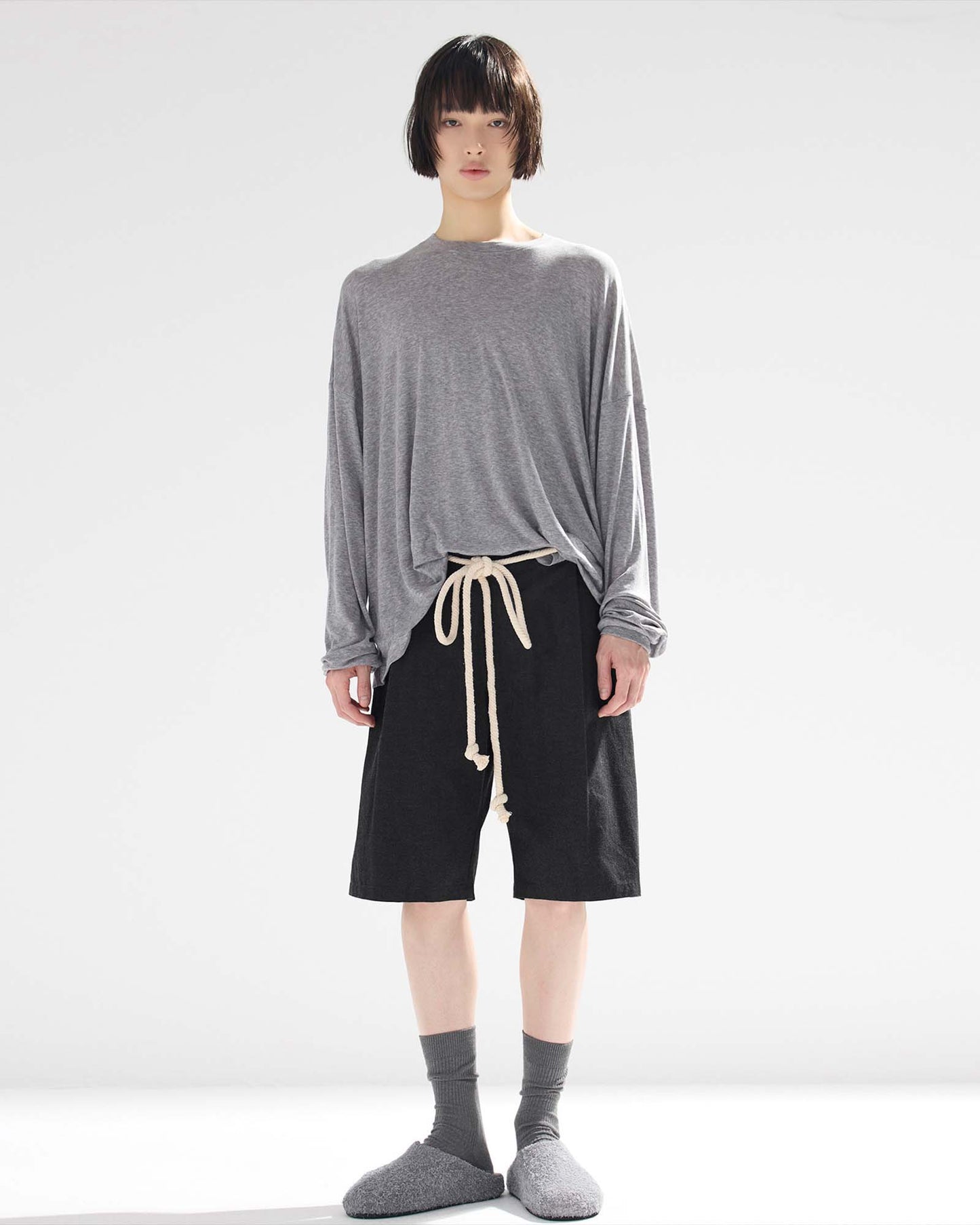 Belted Bermuda Shorts