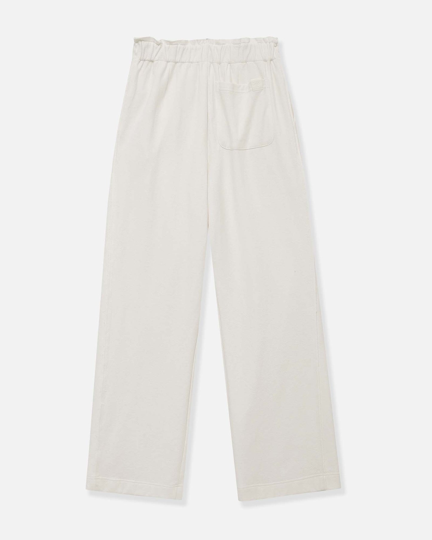 Shirred Relaxed-Fit Sweatpants