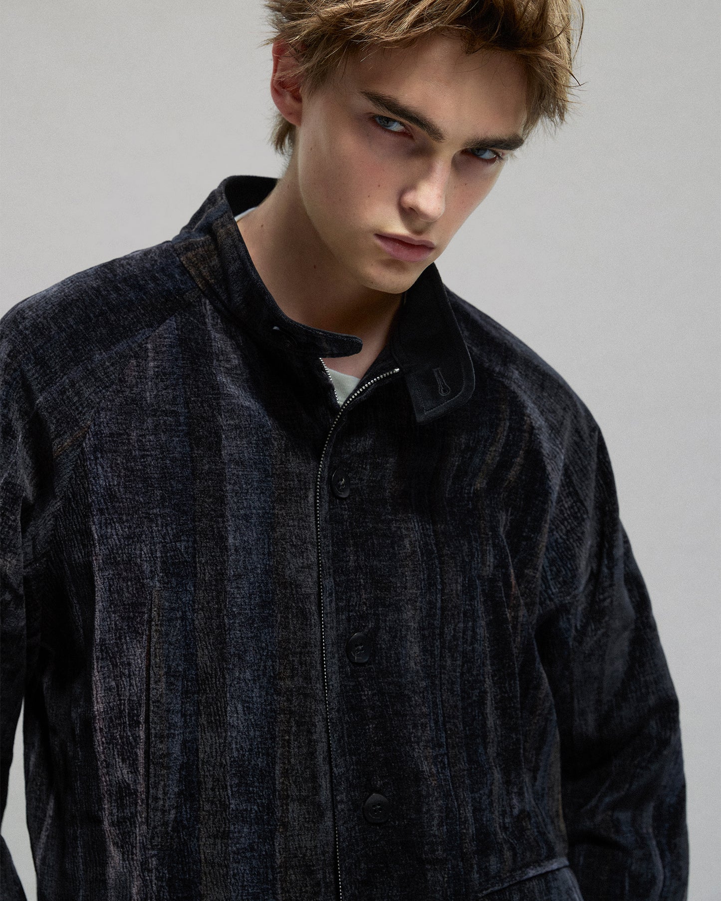 Dyed Velvet Hunt jacket