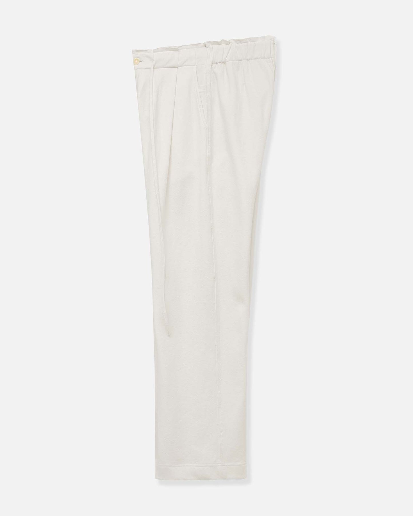 Shirred Relaxed-Fit Sweatpants