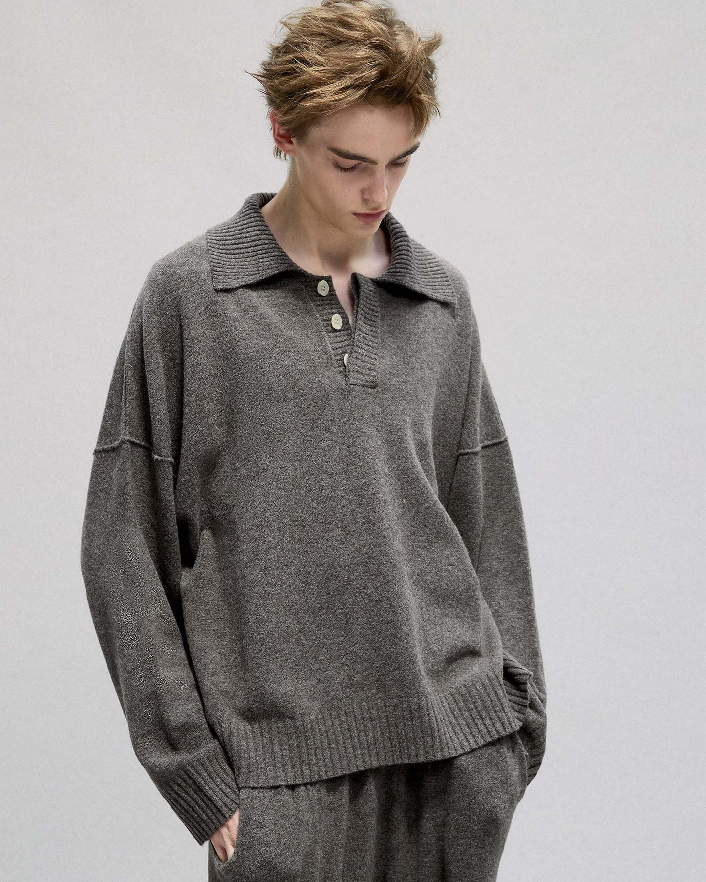 Paper Plane Knit Polo