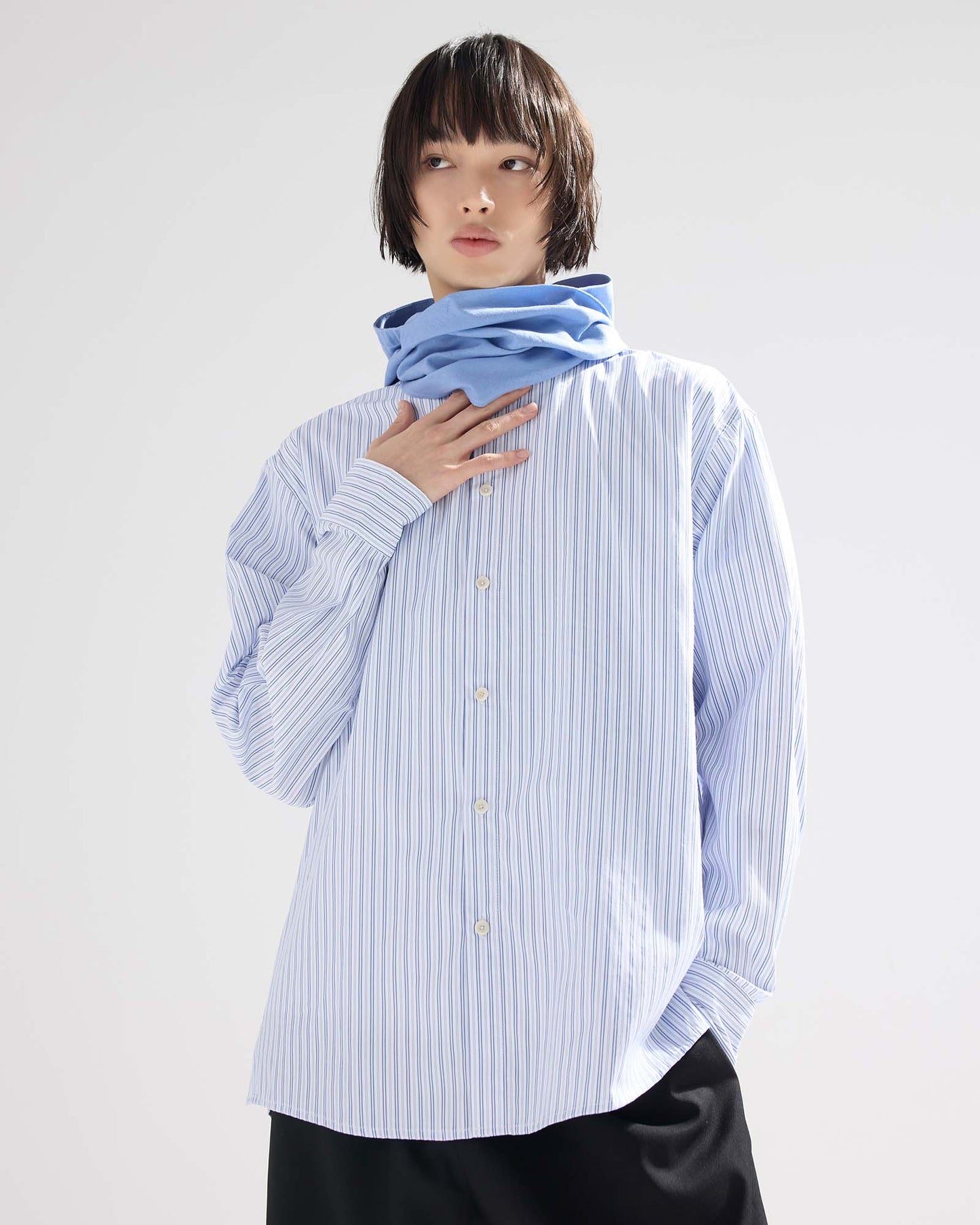 Striped Hooded Shirts