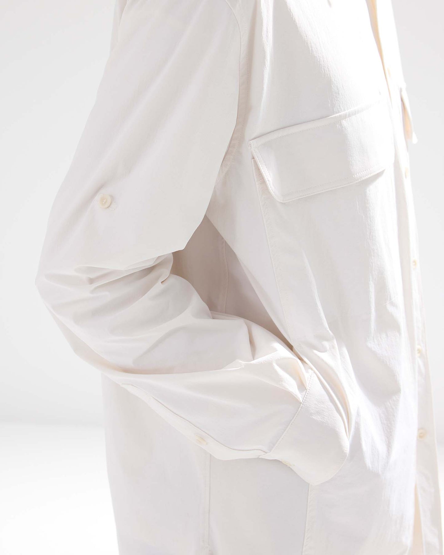 Patch Pockets 2-Way Shirts