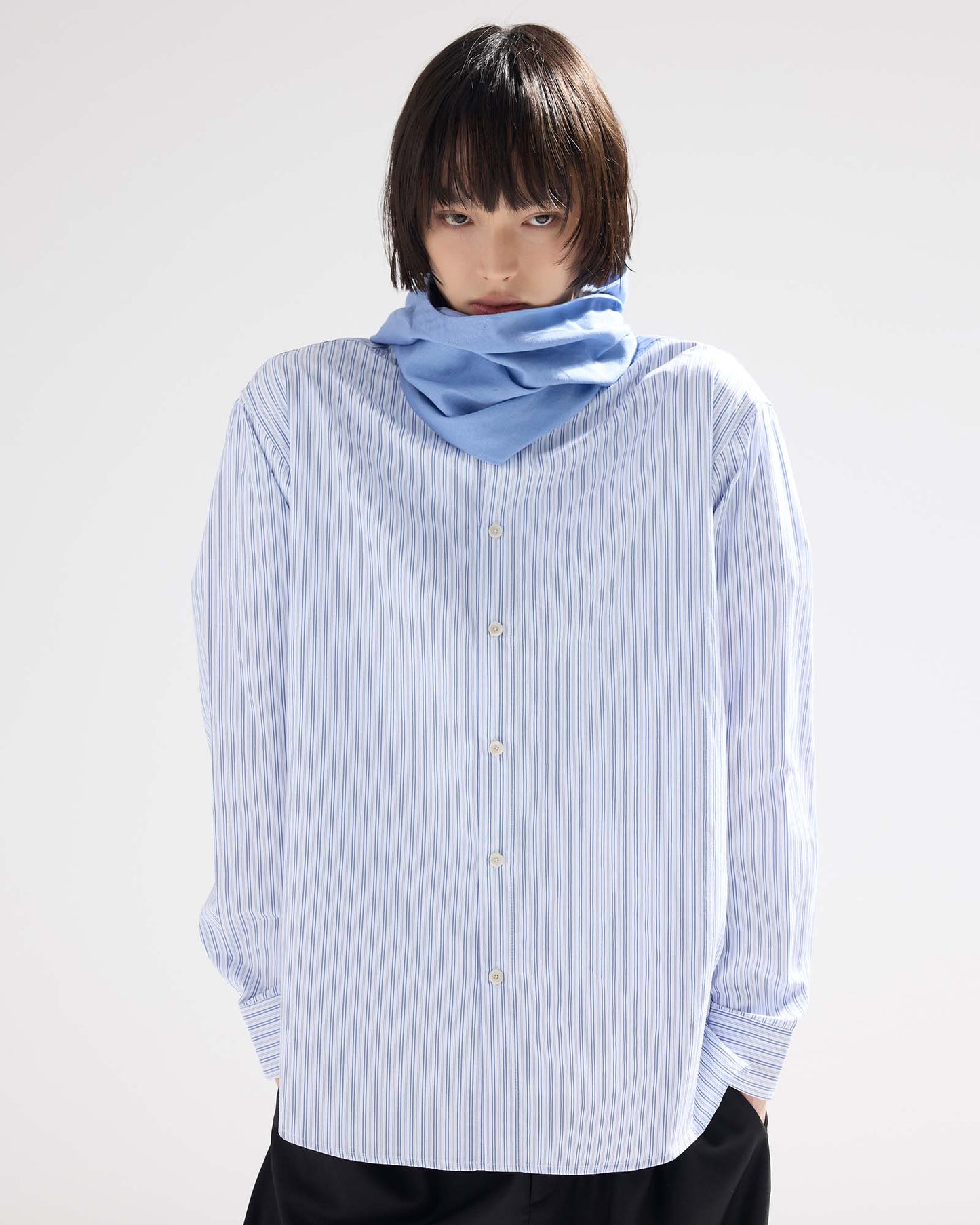 Striped Hooded Shirts