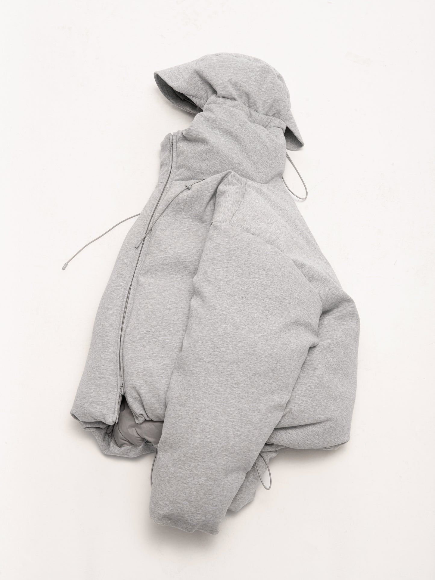 Haze Sumo Down Jacket/Technical Cotton-Nylon Knit
