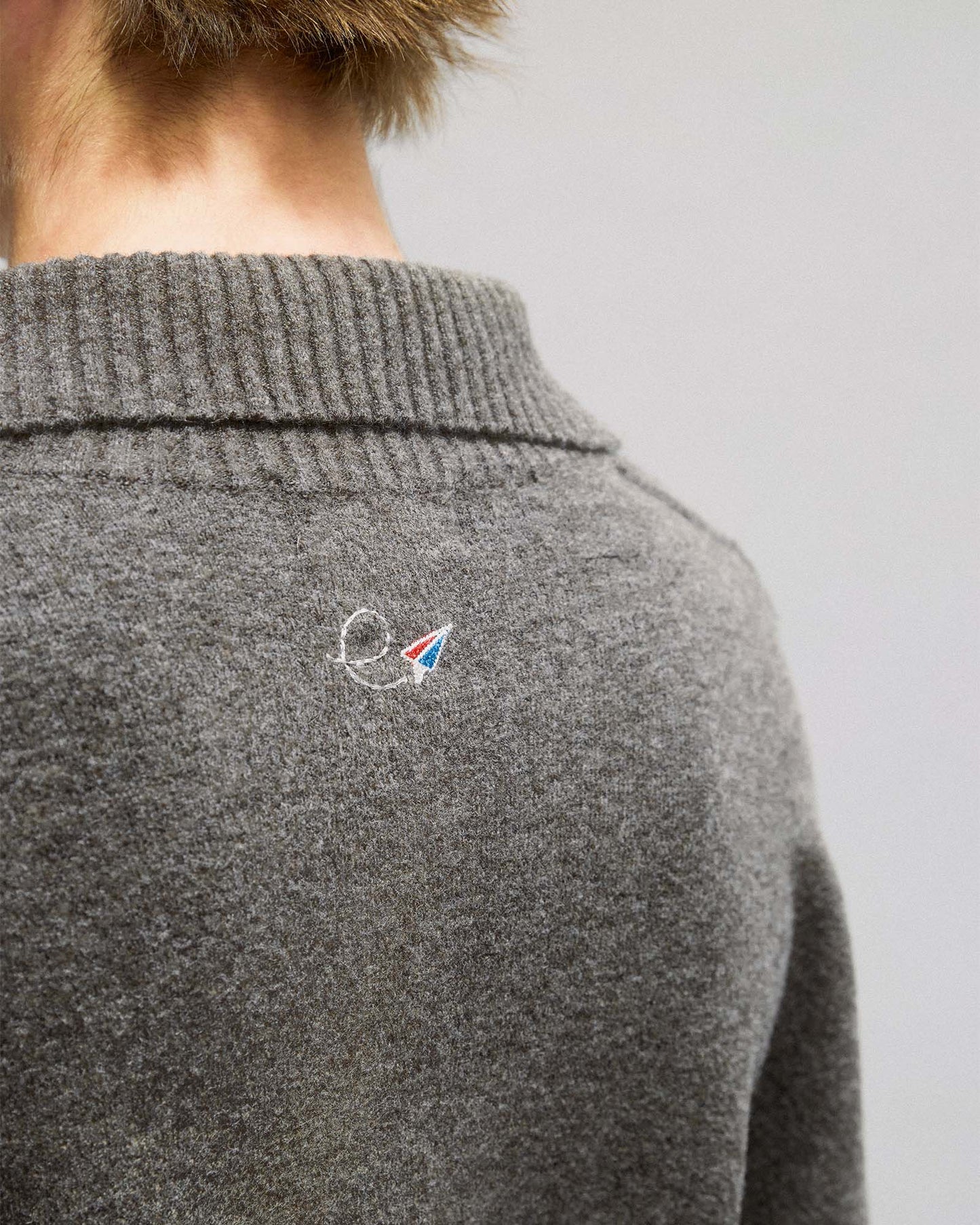 Paper Plane Knit Polo