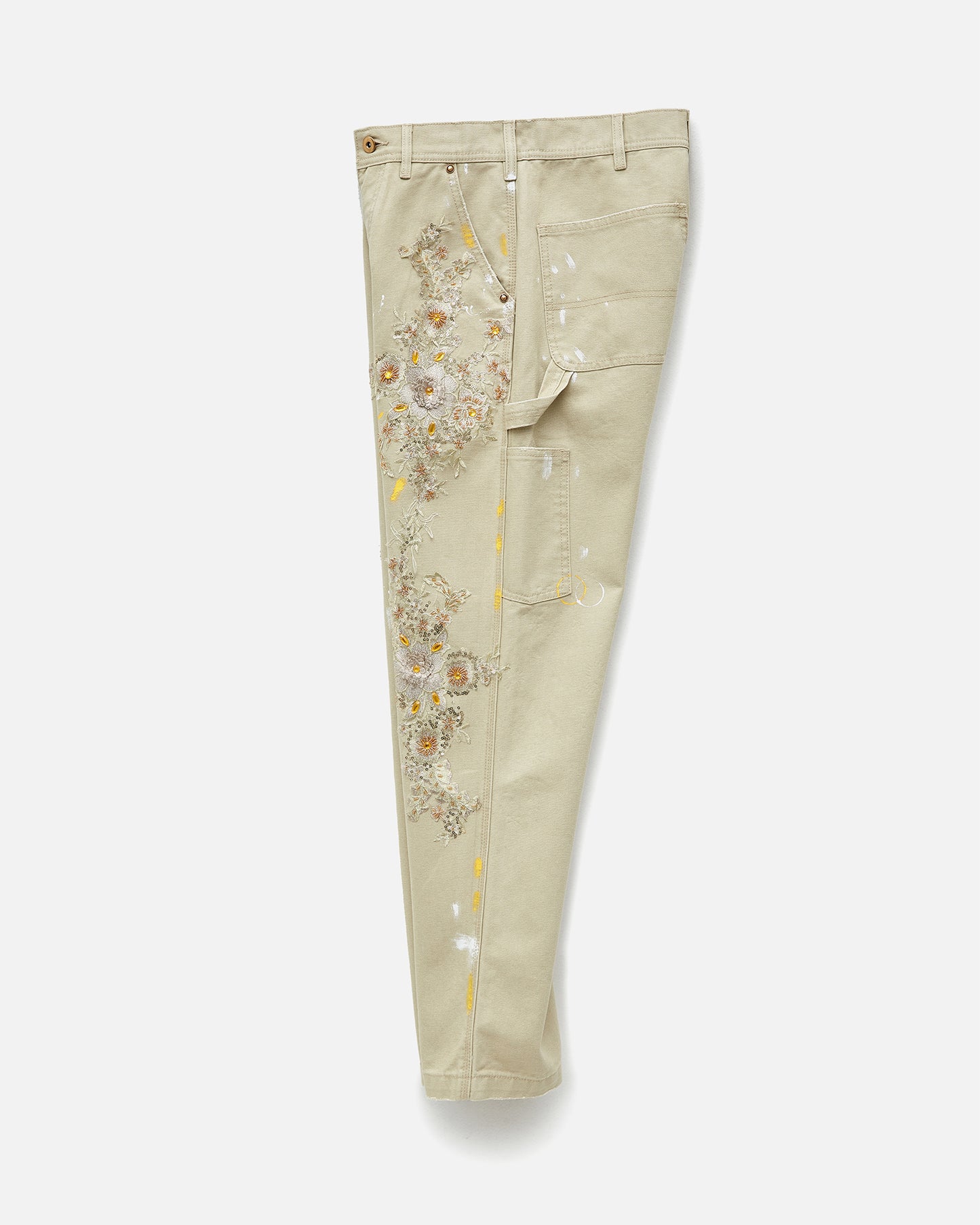 Embellished Carpenter Pants