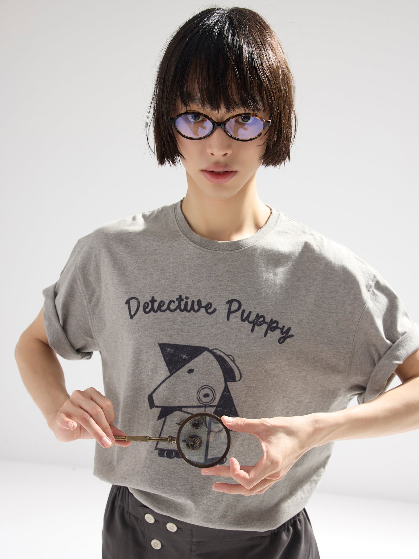 Double Breasted Puppy T-shirt