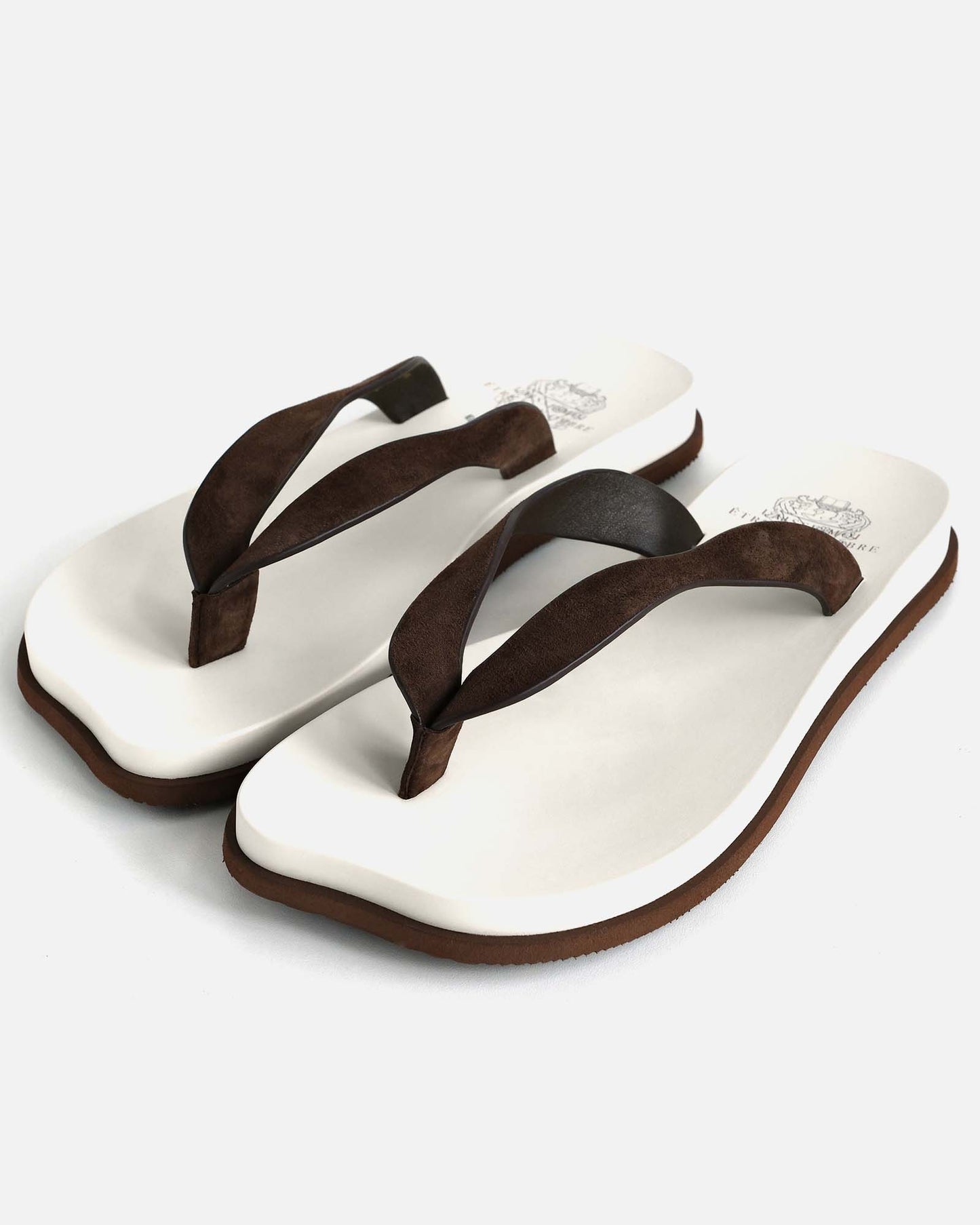 Ombré Flip Flop in Leather