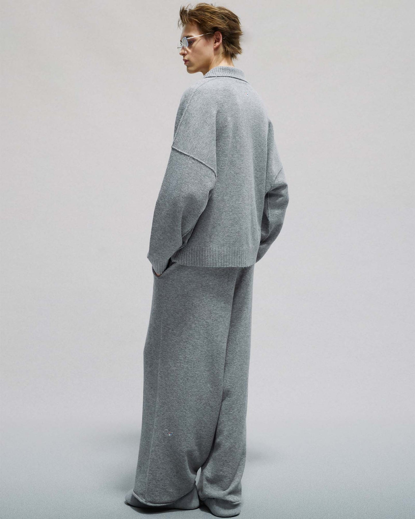 Paper Plane Knit Trousers