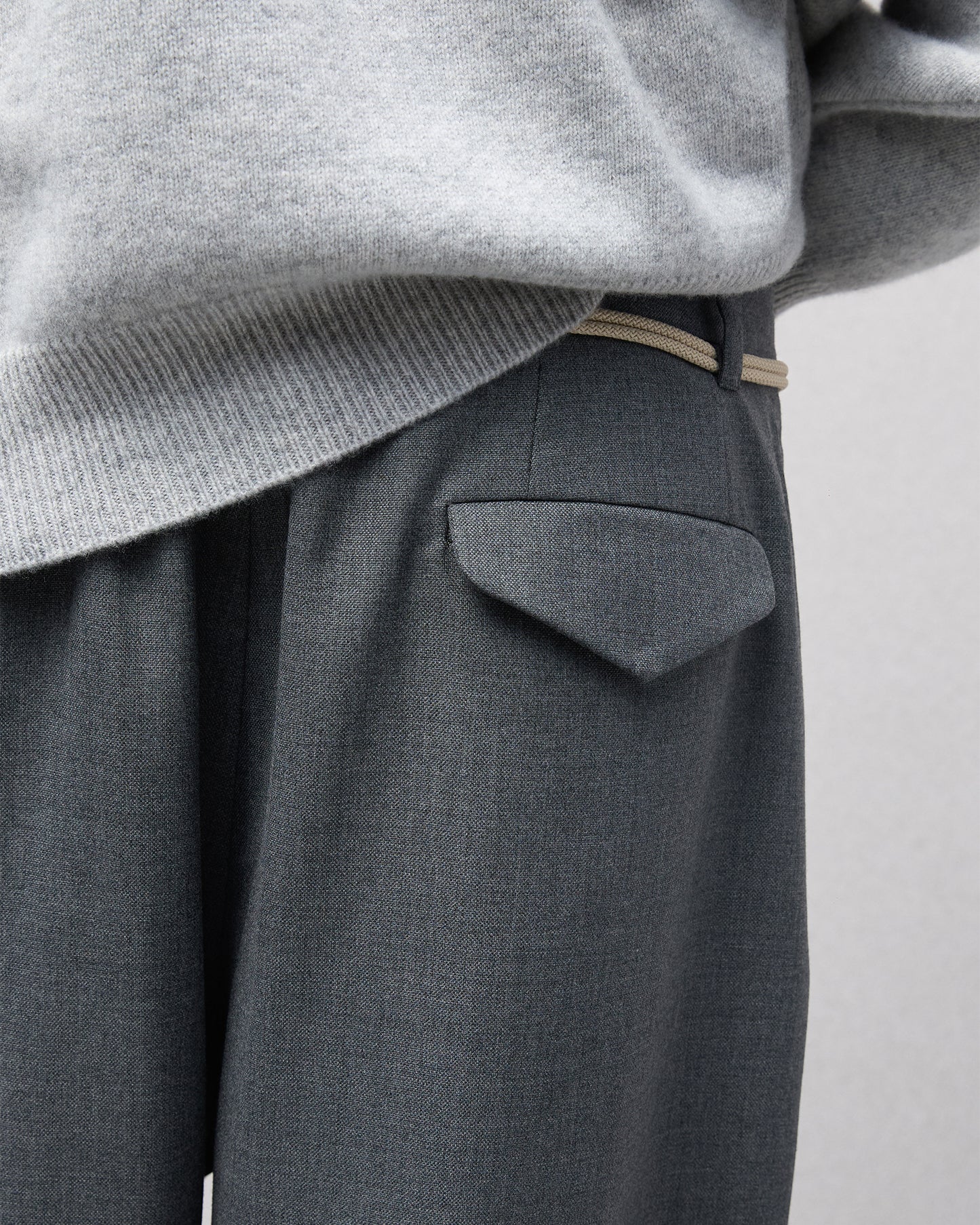 Soie Pant in Virgin Wool