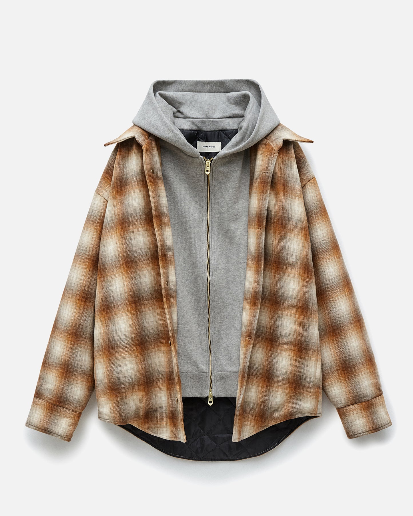 Layered Hooded jacket