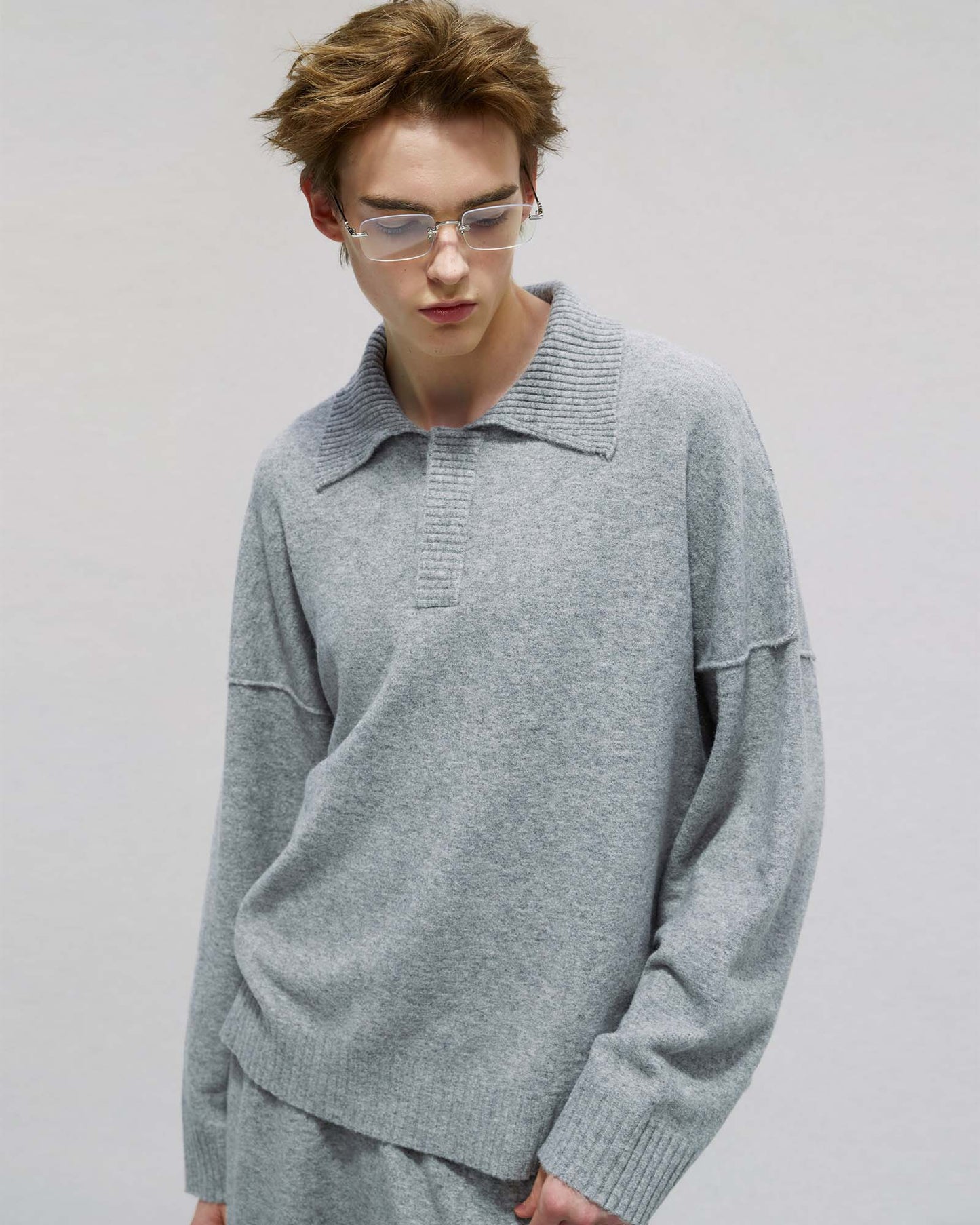 Paper Plane Knit Polo