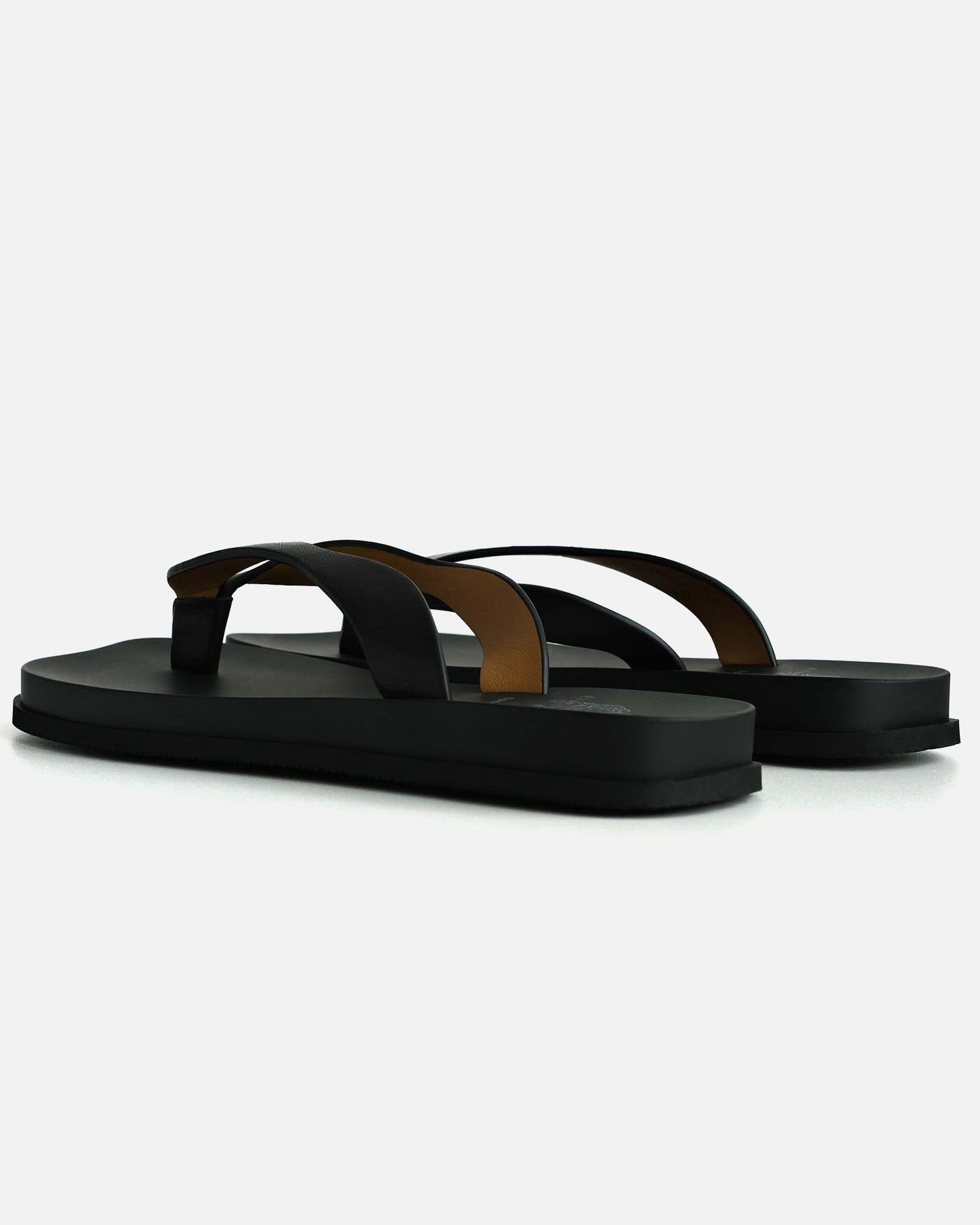 Ombré Flip Flop in Leather