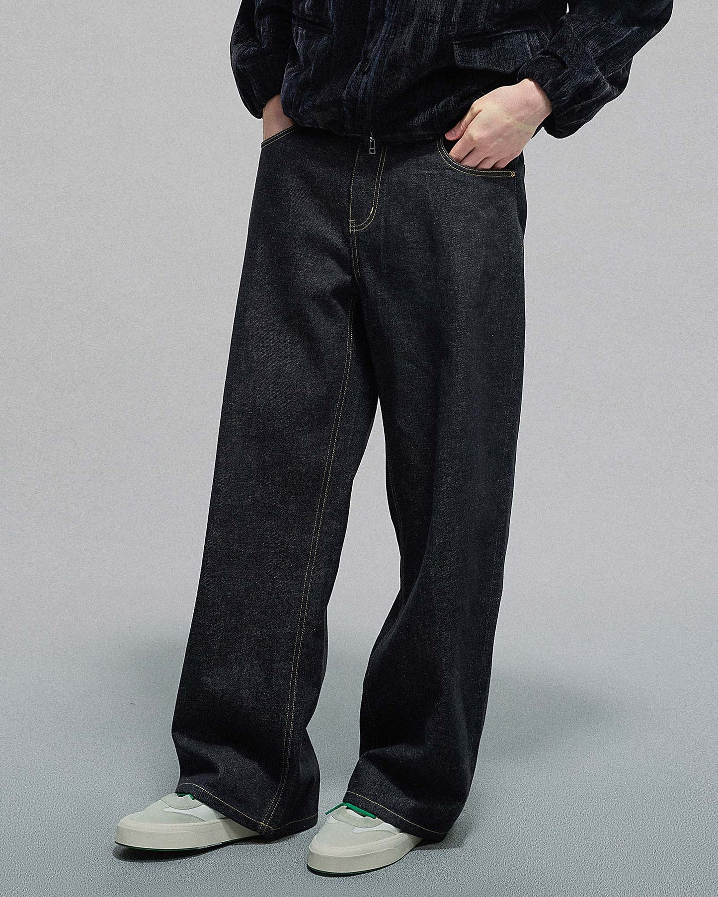 Leisure Loose Fit Jeans in Hemp Cotton