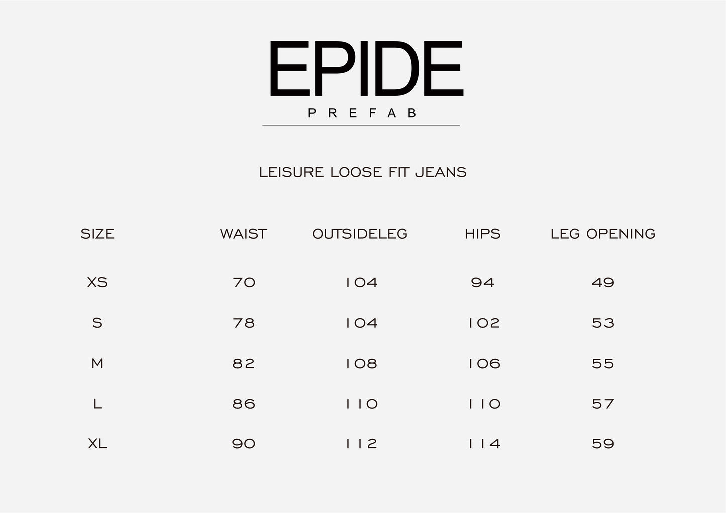 Leisure Loose Fit Jeans