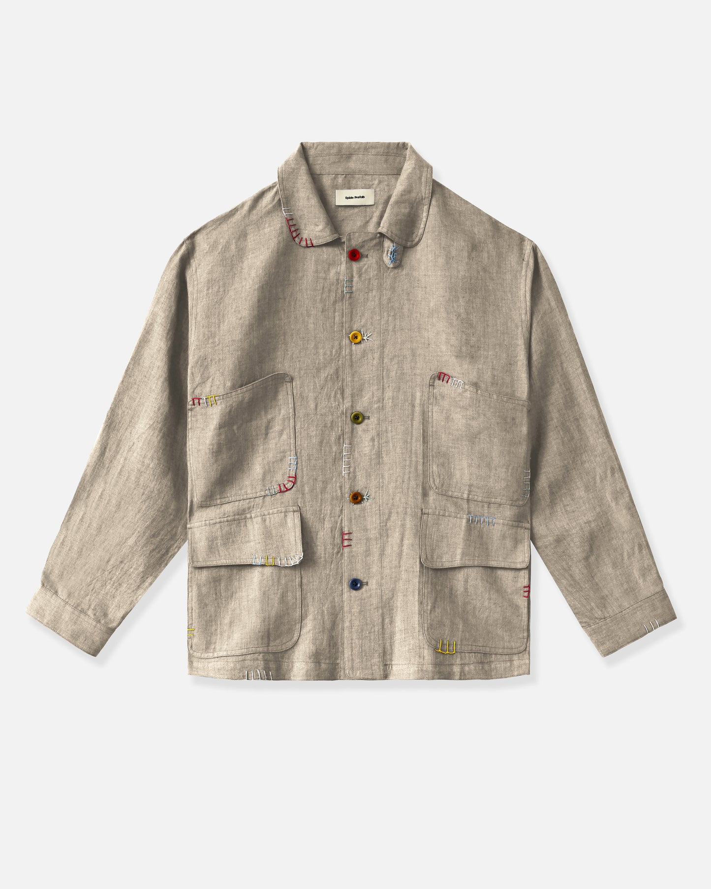 Hand Embroidered Frank Shirt Jackets