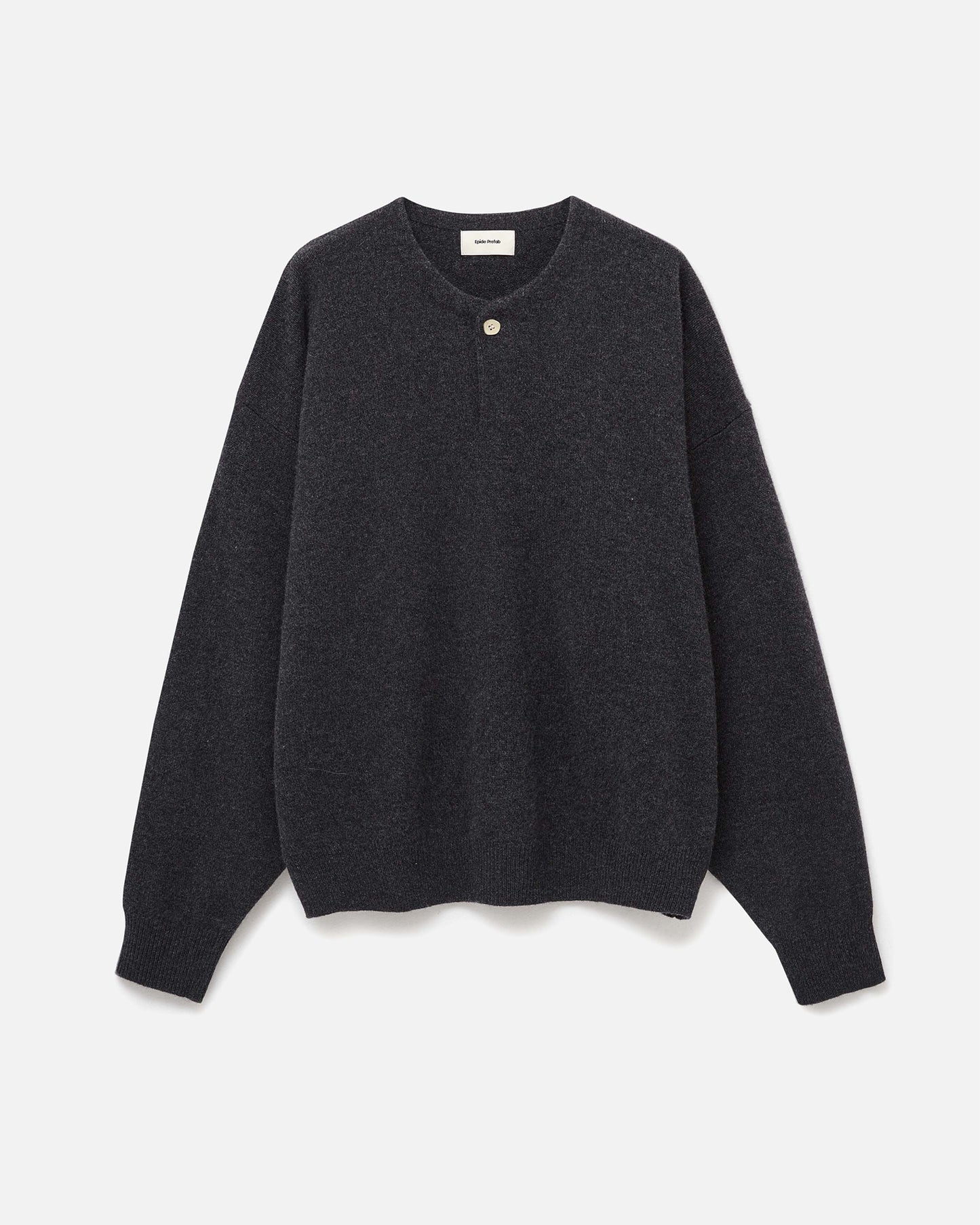 Knit Henley in Wool