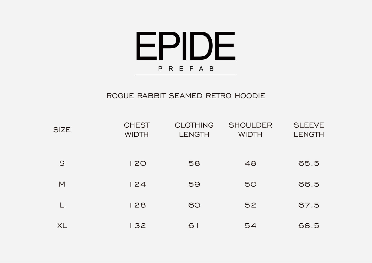 Rogue Rabbit Seamed Retro Hoodie