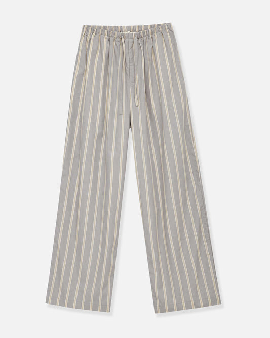 Pajama-style Striped Pants