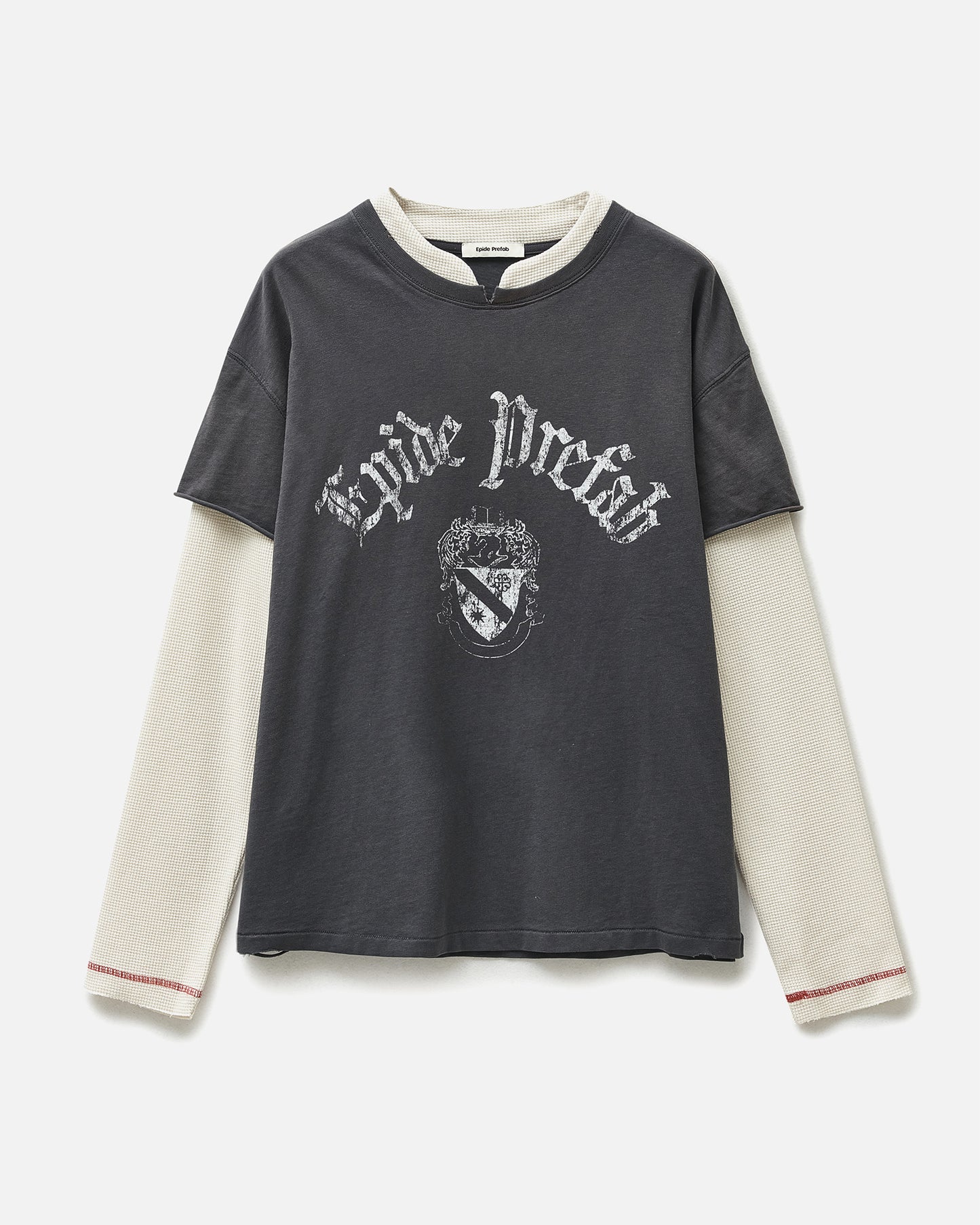 Layered Waffle LS T-shirt