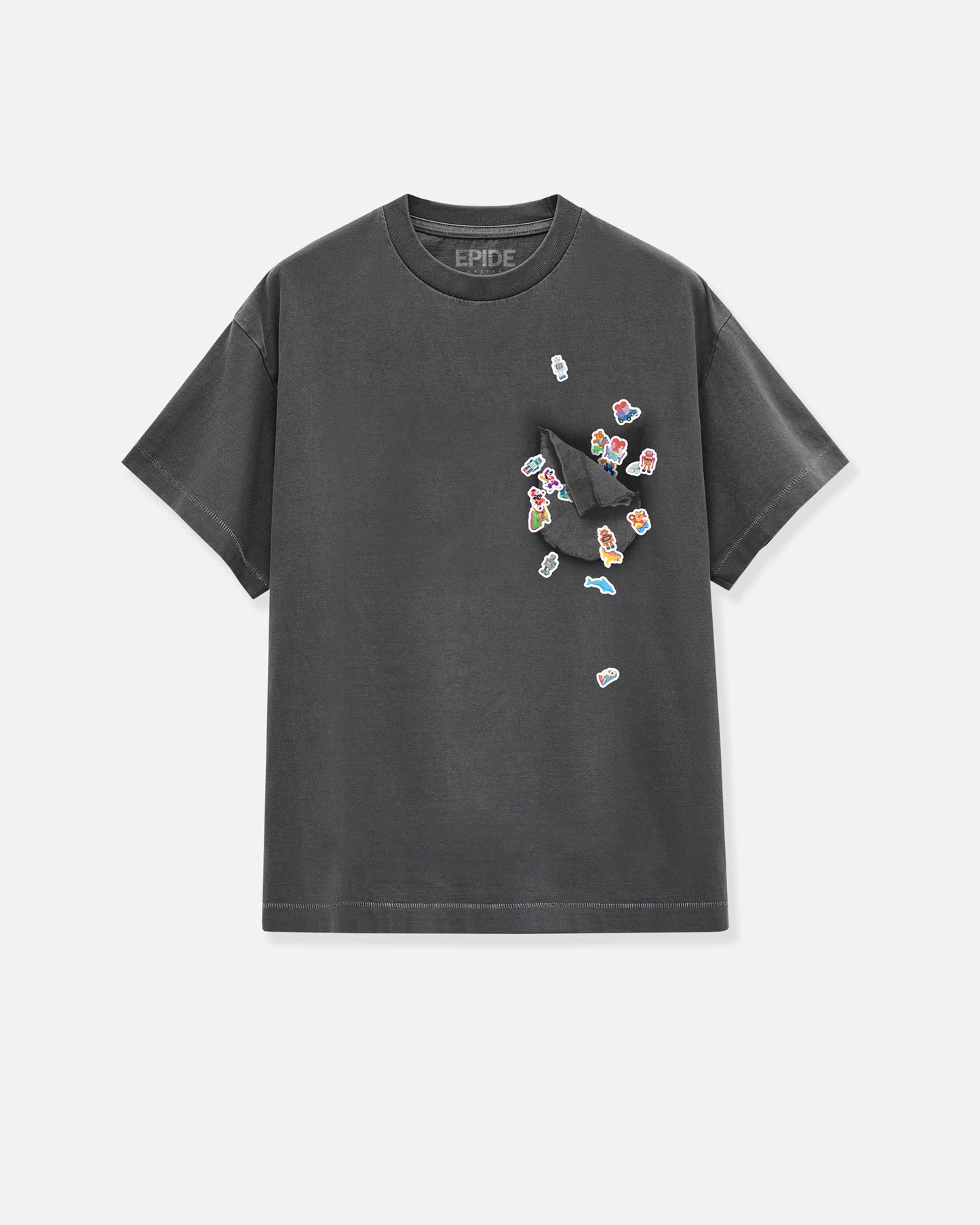 Toy Sticker Print T-Shirt