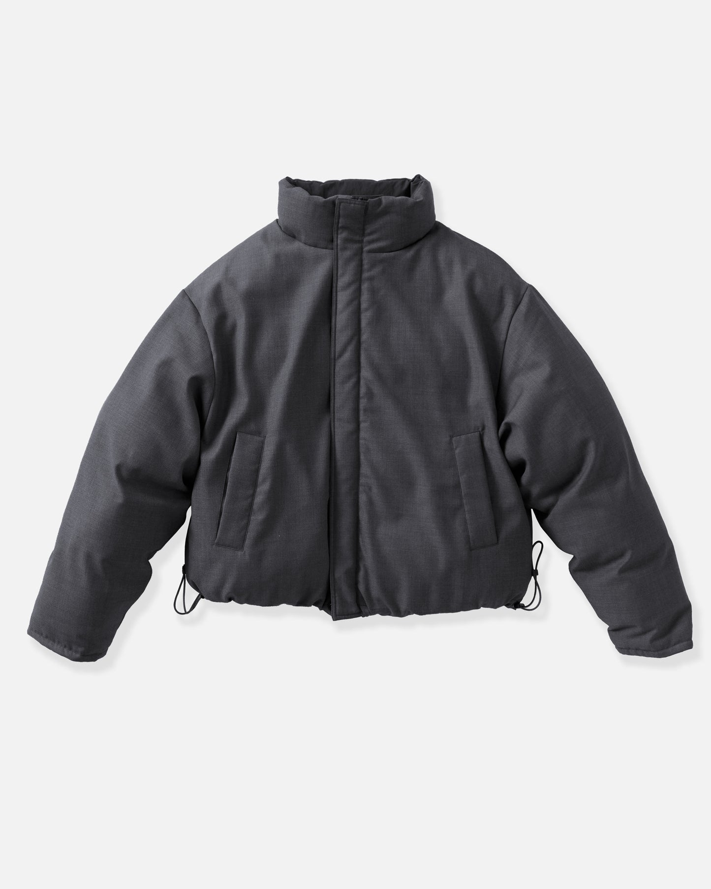 Reversible Blended Wool Down Jacket