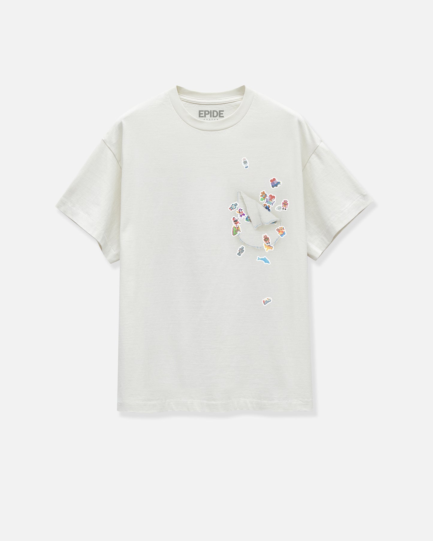 Toy Sticker Print T-Shirt