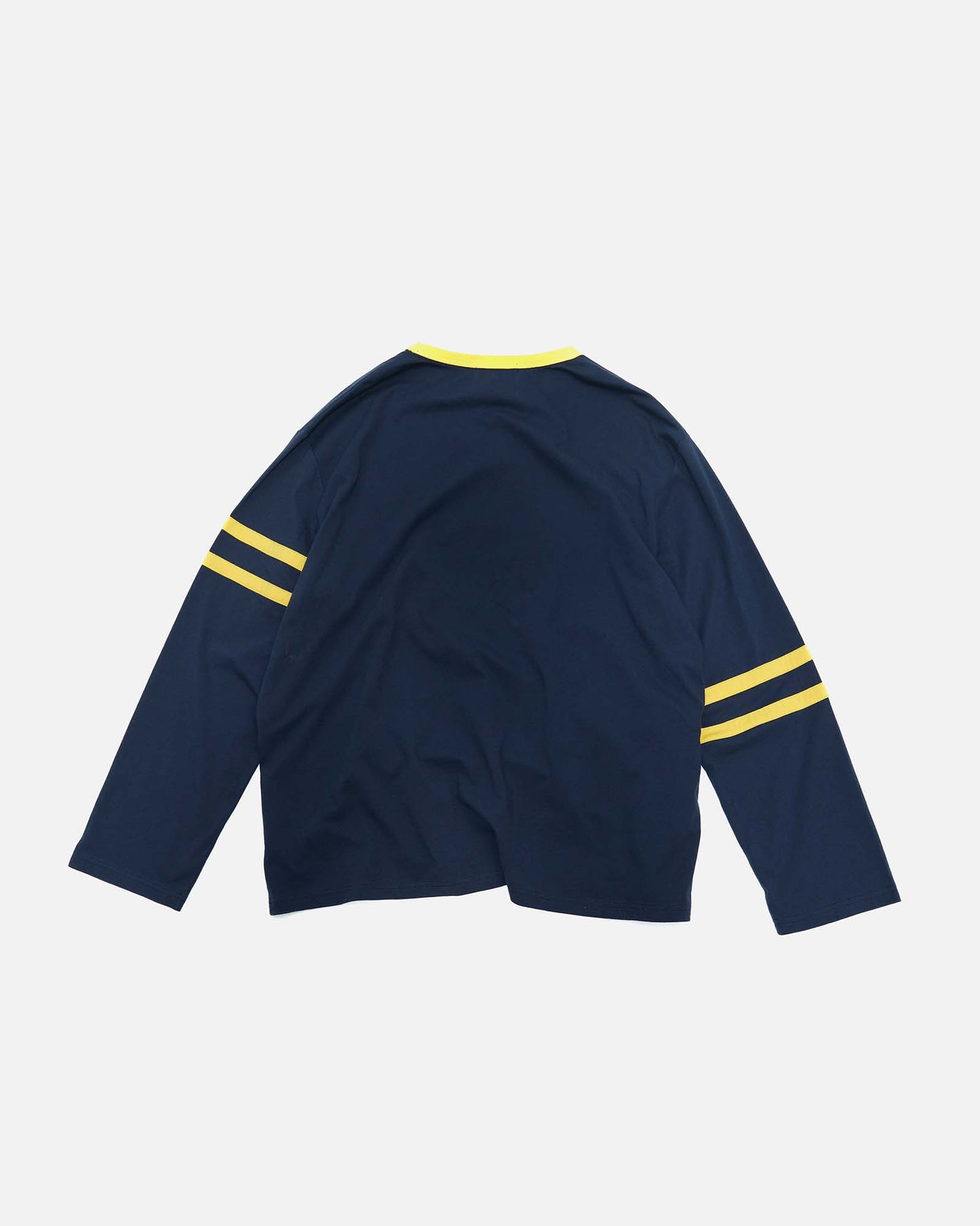 Multi Patch Stripe LS T-shirt