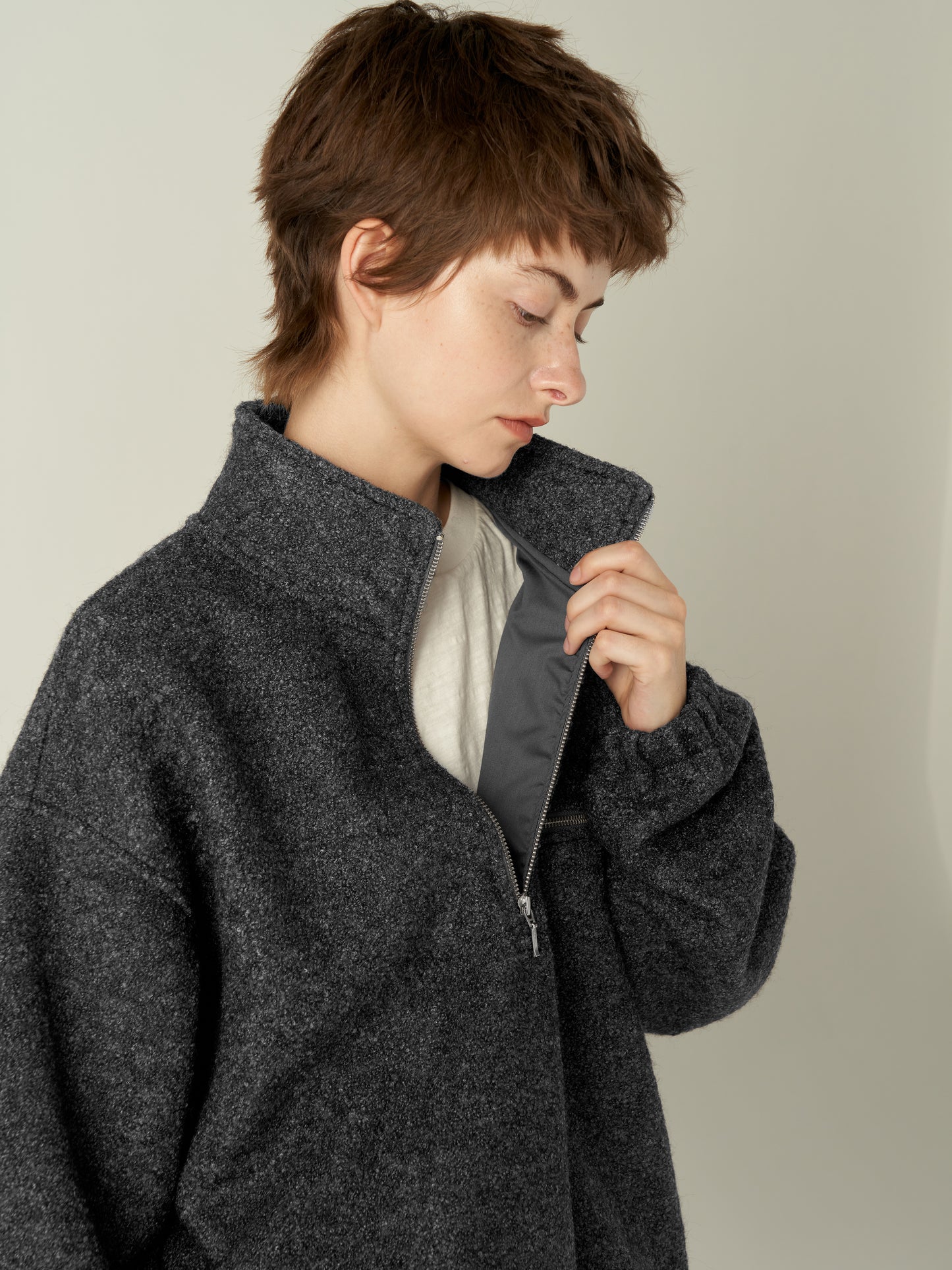 Polar Fleece Half-Zip Sweaters