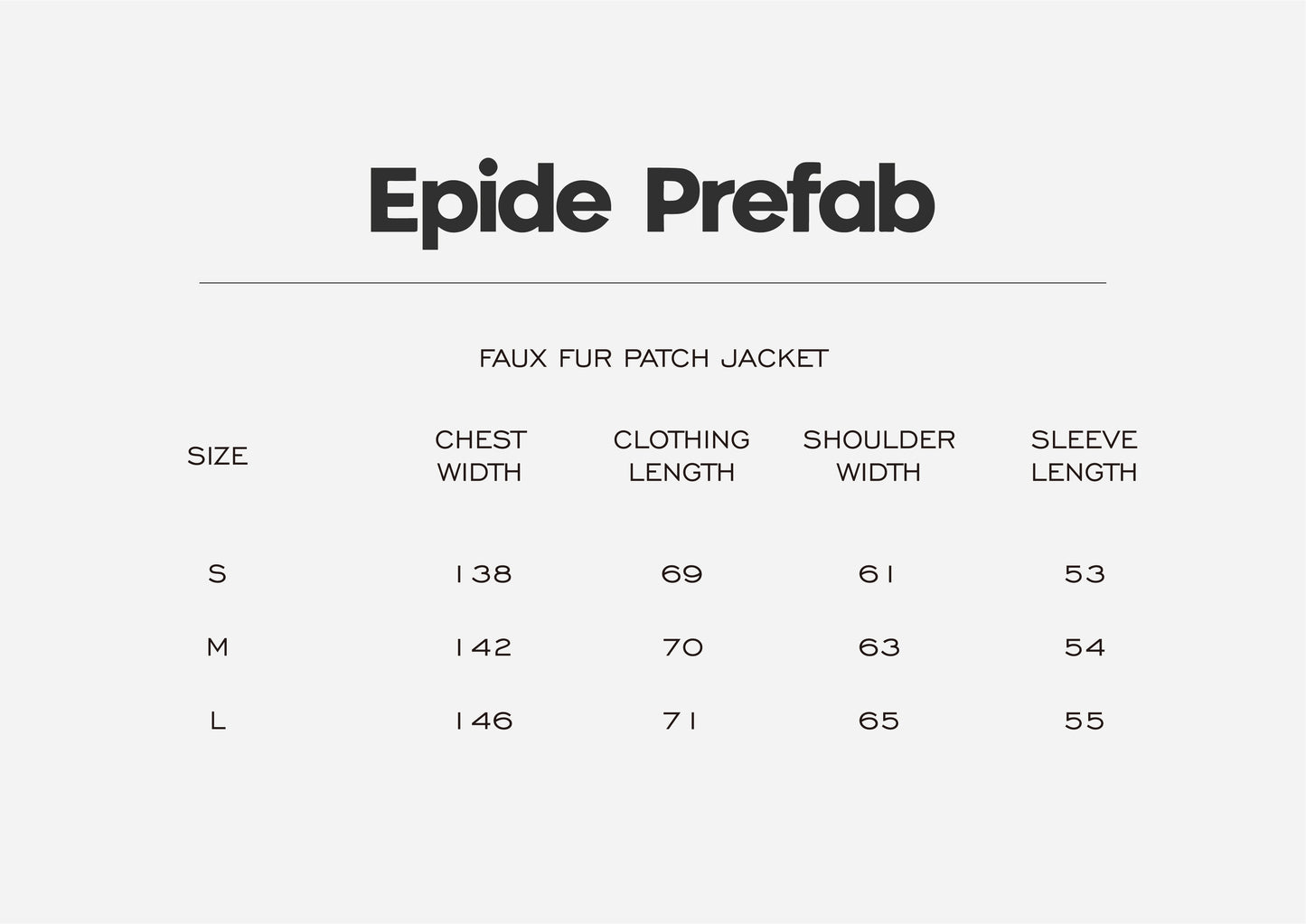 Faux Fur Patch Jacket