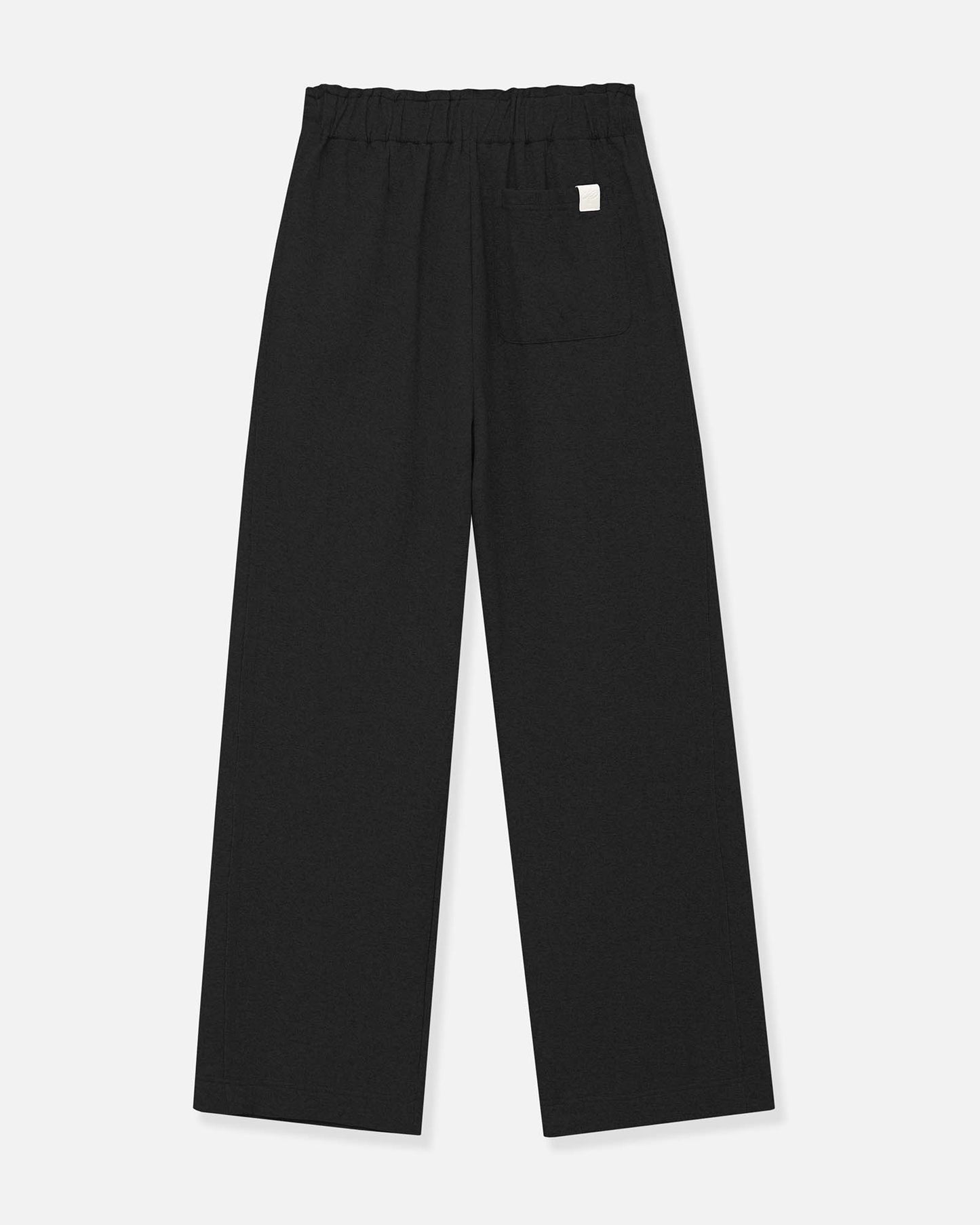 Shirred Relaxed-Fit Sweatpants