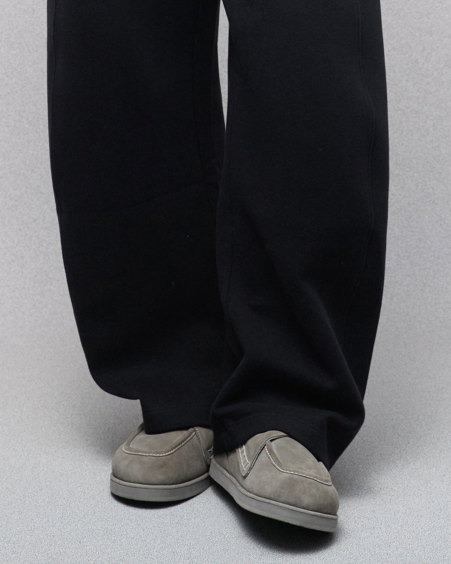 Shearling Slide Loafers