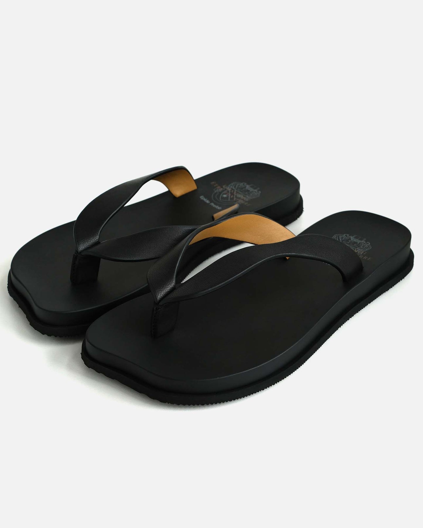 Ombré Flip Flop in Leather