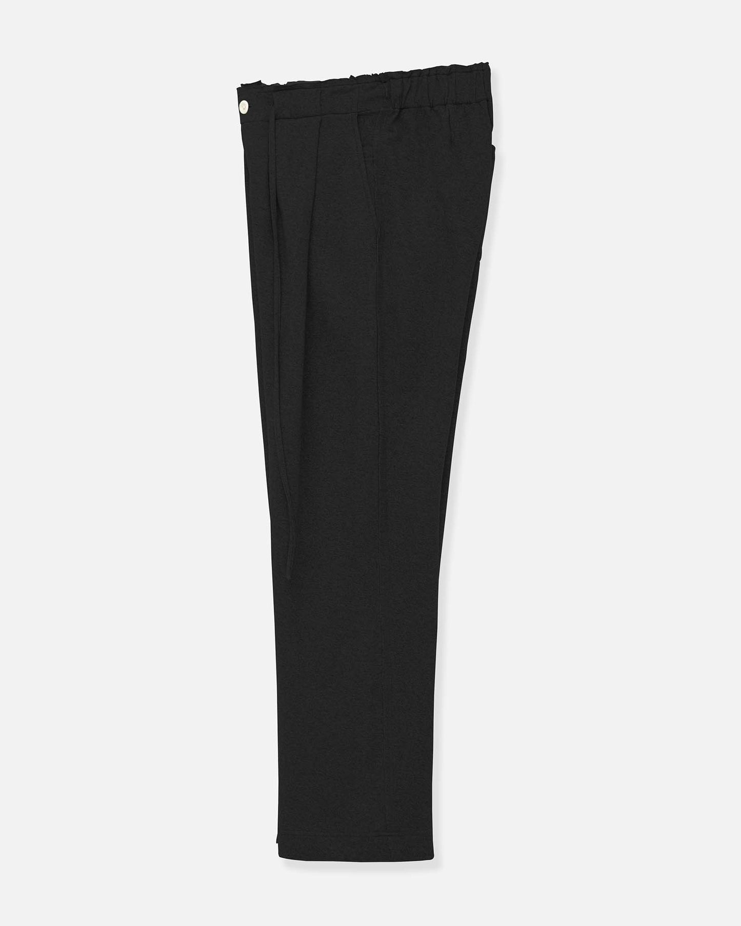 Shirred Relaxed-Fit Sweatpants