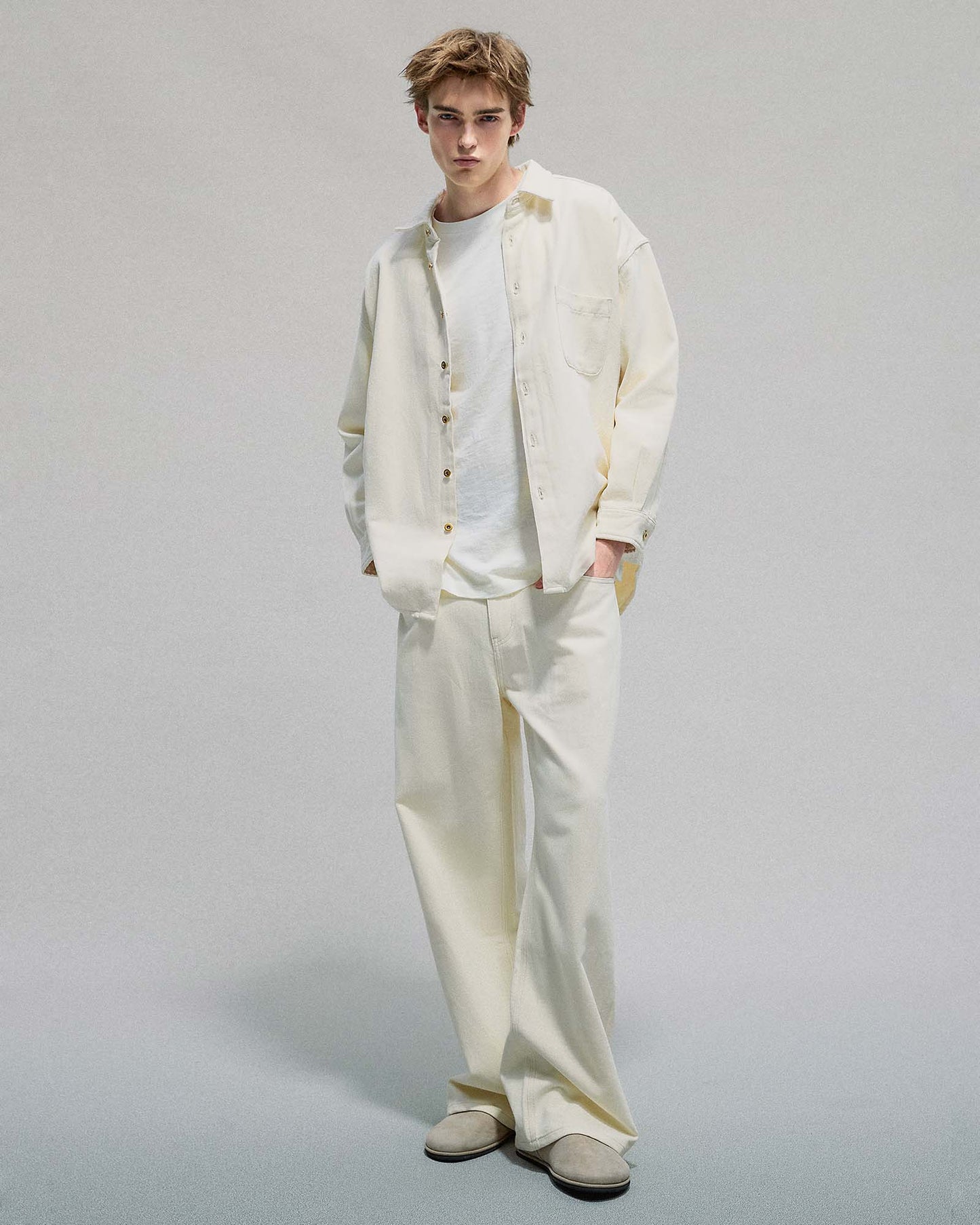 Leisure Loose Fit Jeans in Hemp Cotton