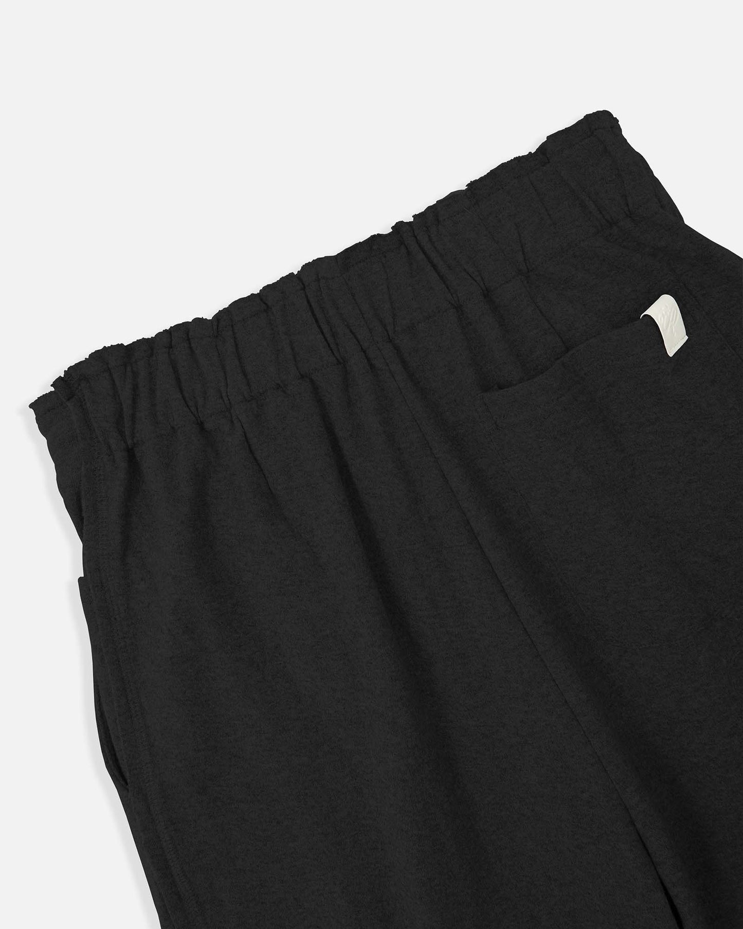 Shirred Relaxed-Fit Sweatpants