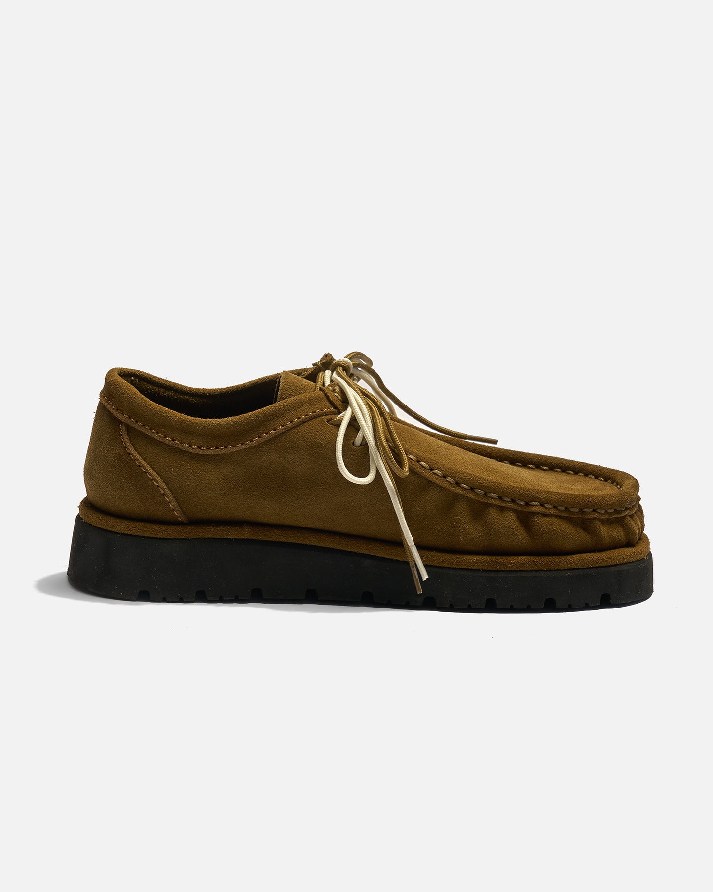 Walla Lace-up in Suede Calfskin