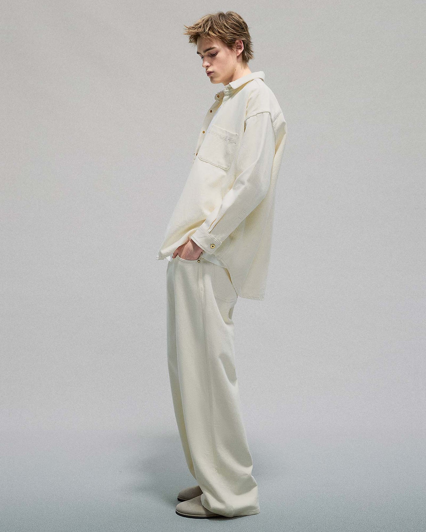 Leisure Loose Fit Jeans in Hemp Cotton