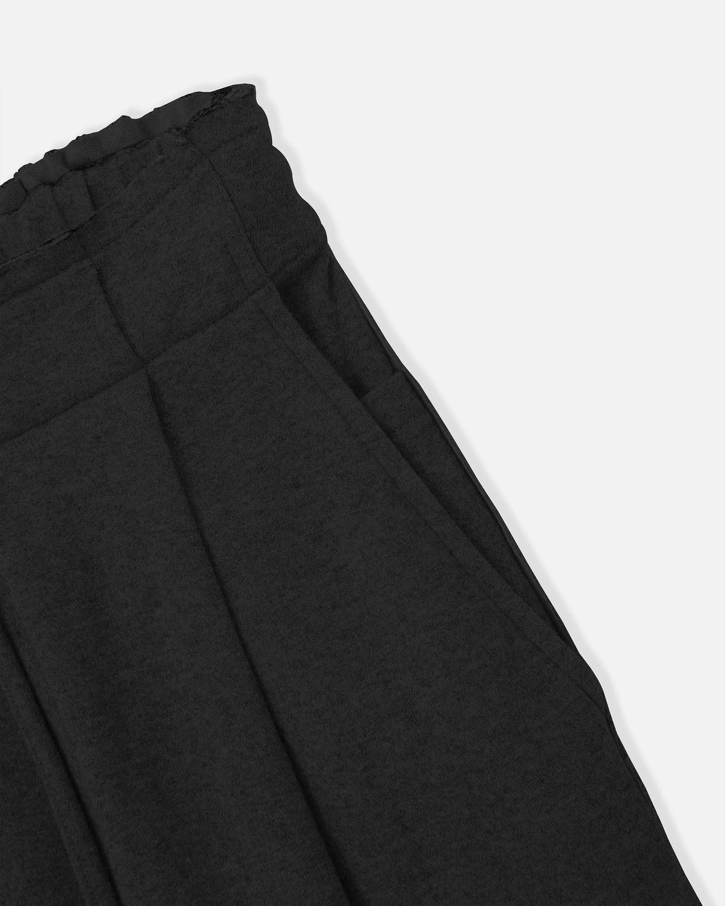 Shirred Relaxed-Fit Sweatpants