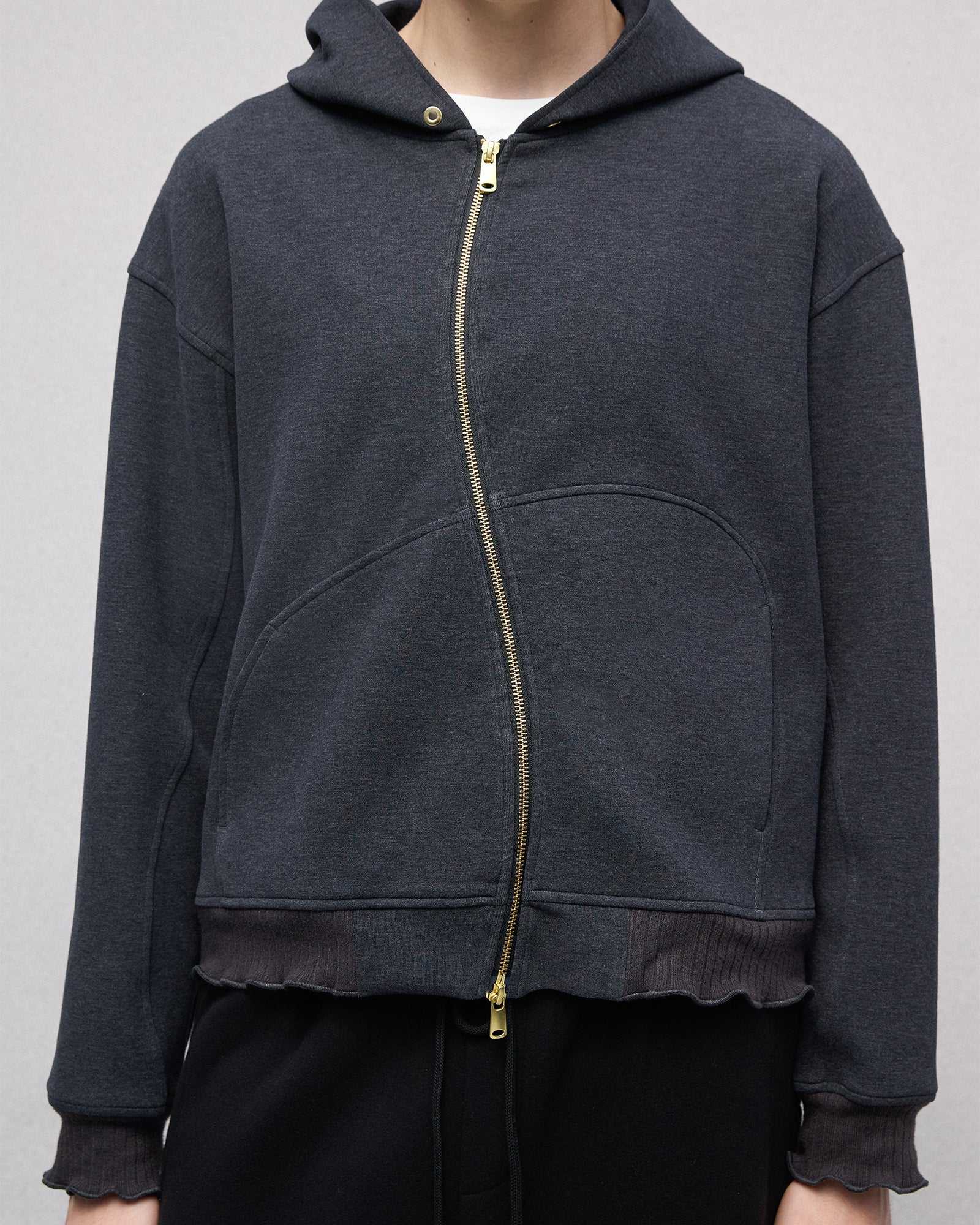 Wavy Zip Hoodie – EPIDE PREFAB